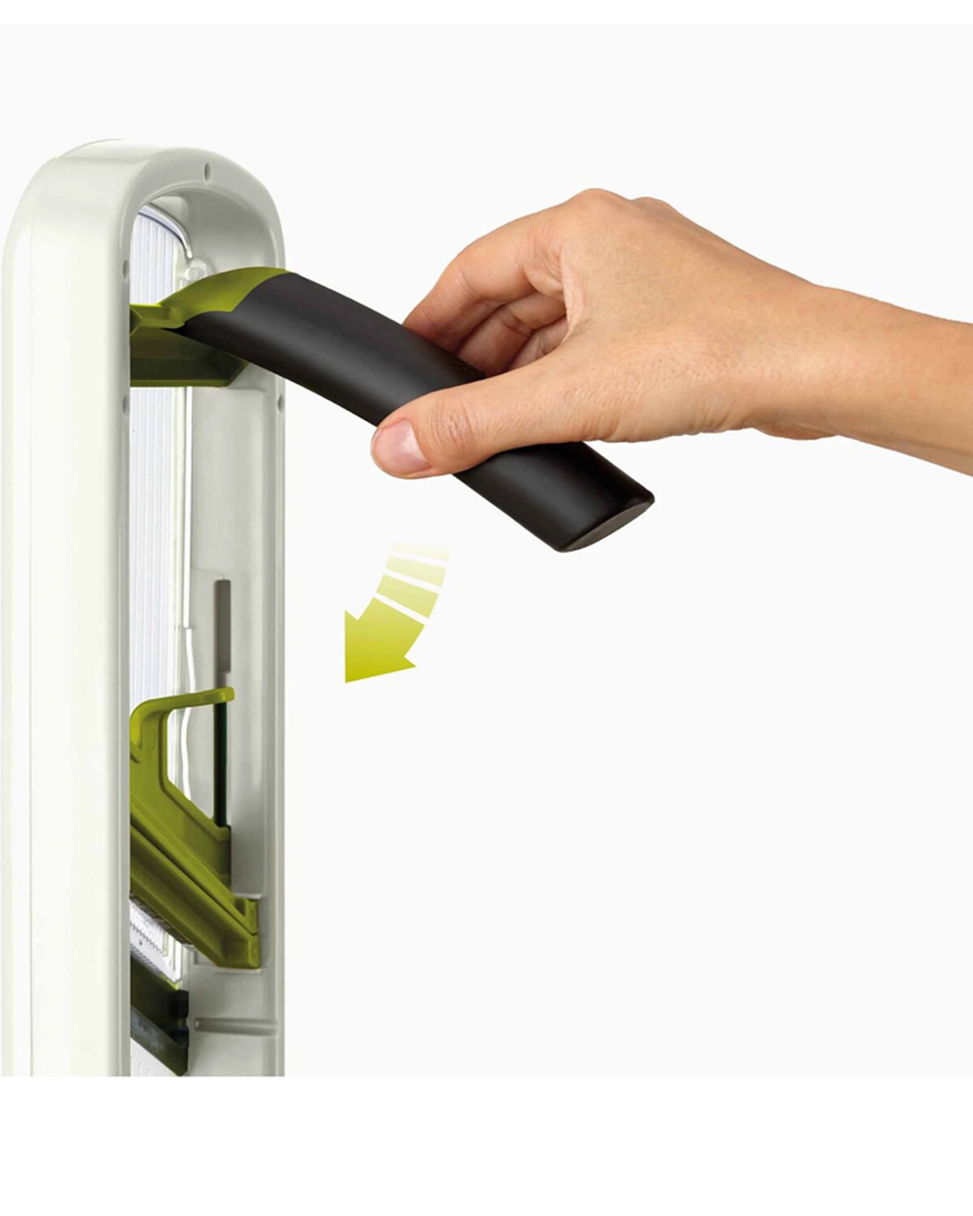 3 Joseph Joseph Grip Mandoline Plus Stainless Steel Blade 38cm - White, 3 of 8