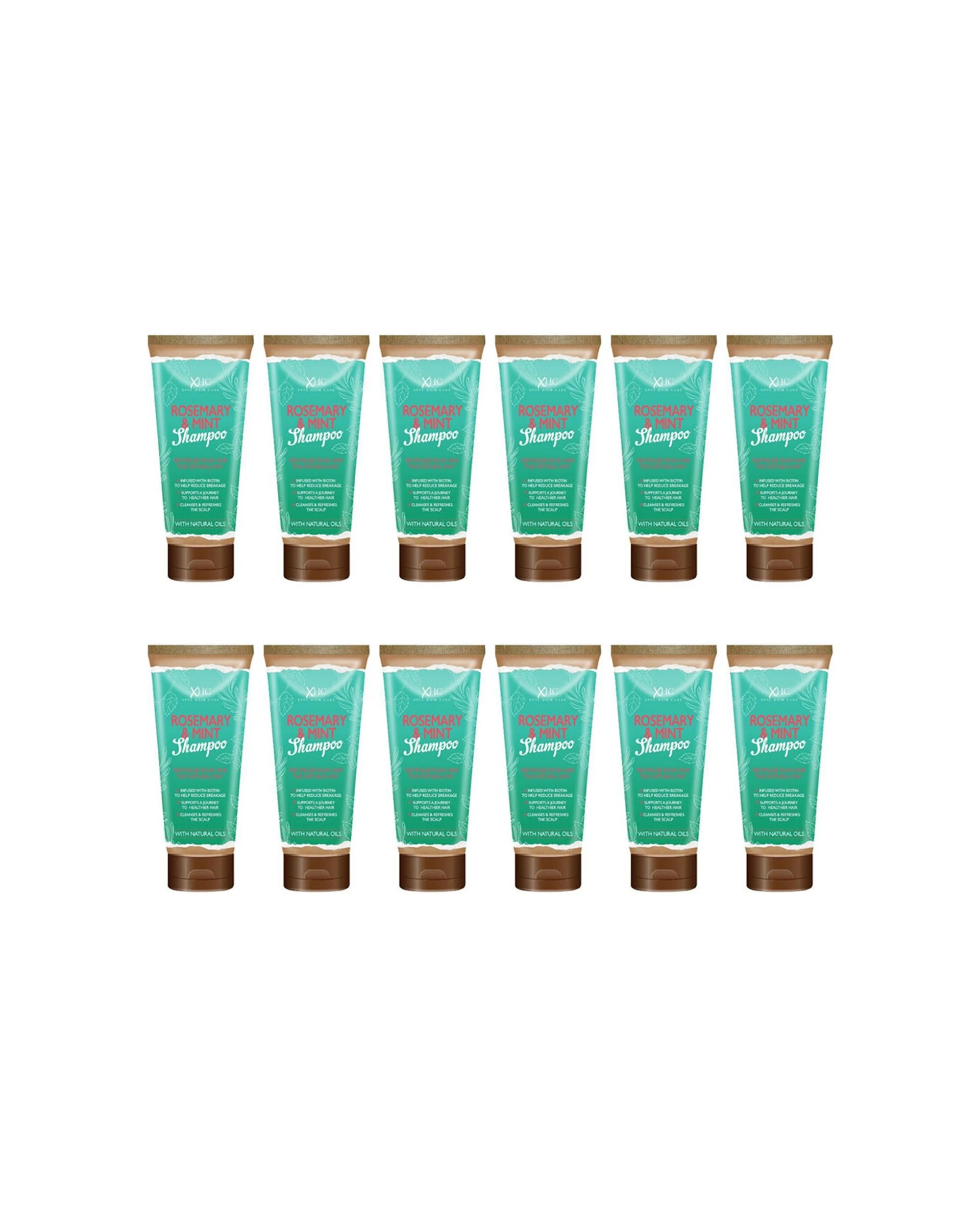 1 XHC 12PK Rosemary & Mint Shampoo For Dry Scalp Hair Split Ends 300ml - Green, 1 of 3