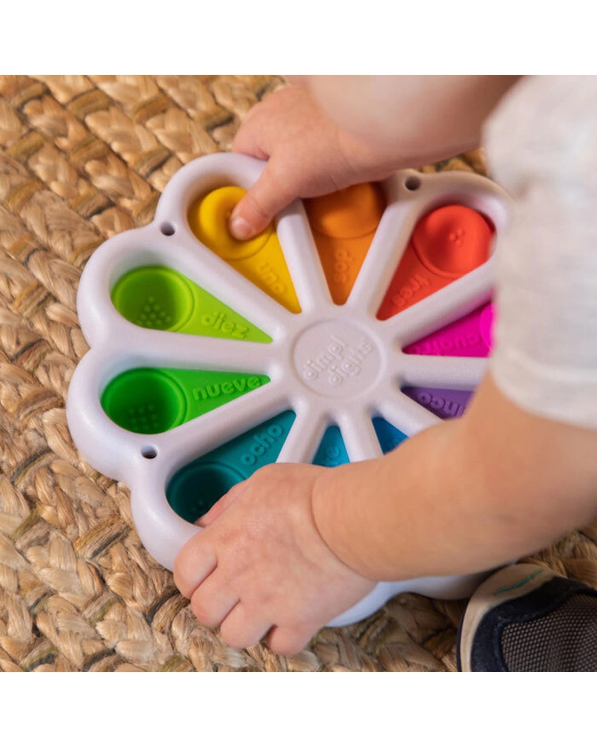 5 Fat Brain Toy Co. Dimpl Digits Stimulate Toddler Educational Sensory Play - Multi, 5 of 7