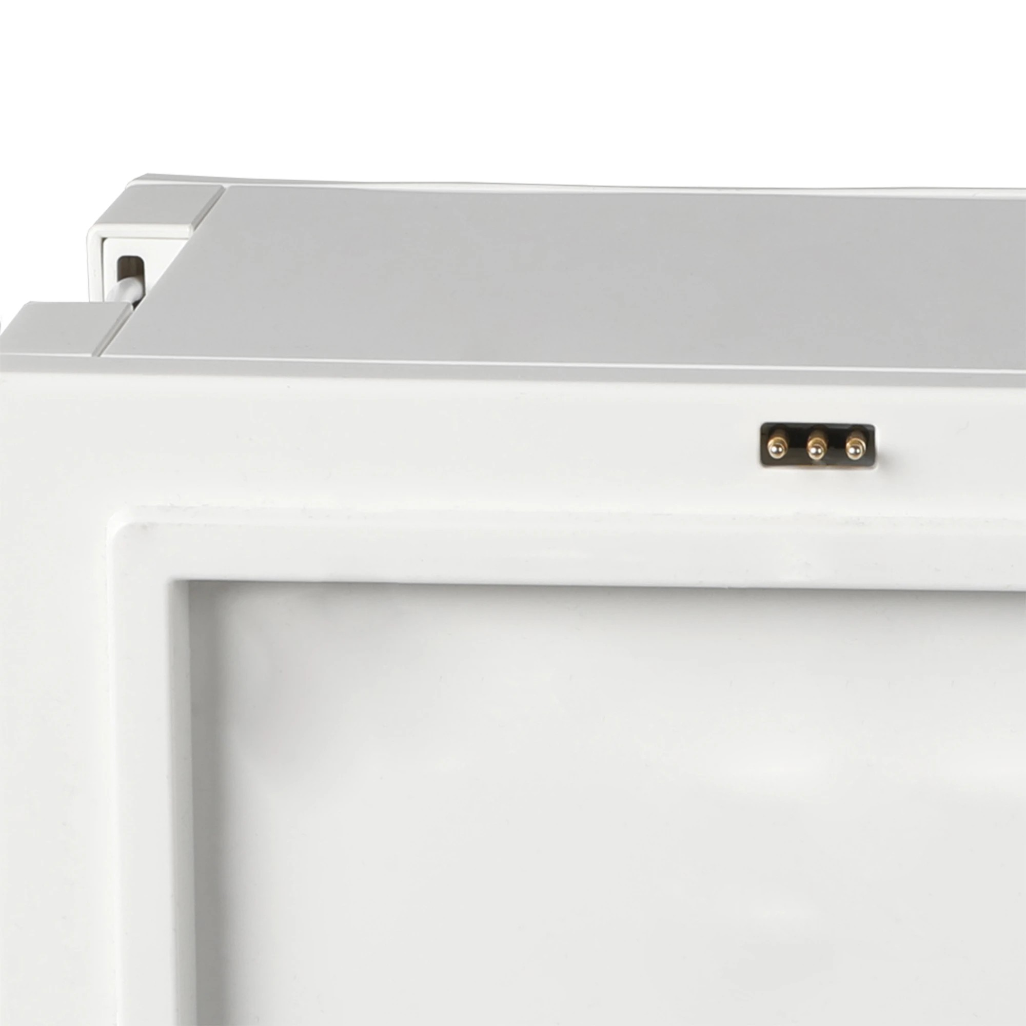 6 Stacked 10PCS Transparent Plastic Display Shoe Box with LED Lights - Clear, 6 of 6