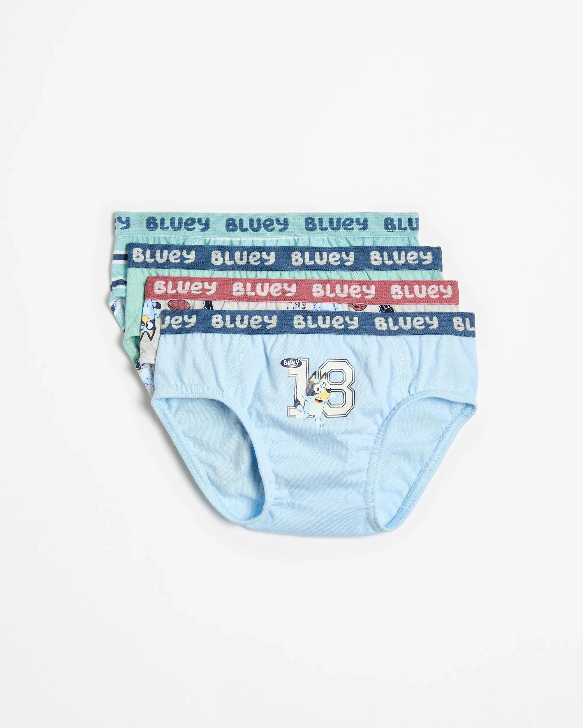 1 Bluey Younger Boys Brief 4 Pack MULTI, 1 of 2