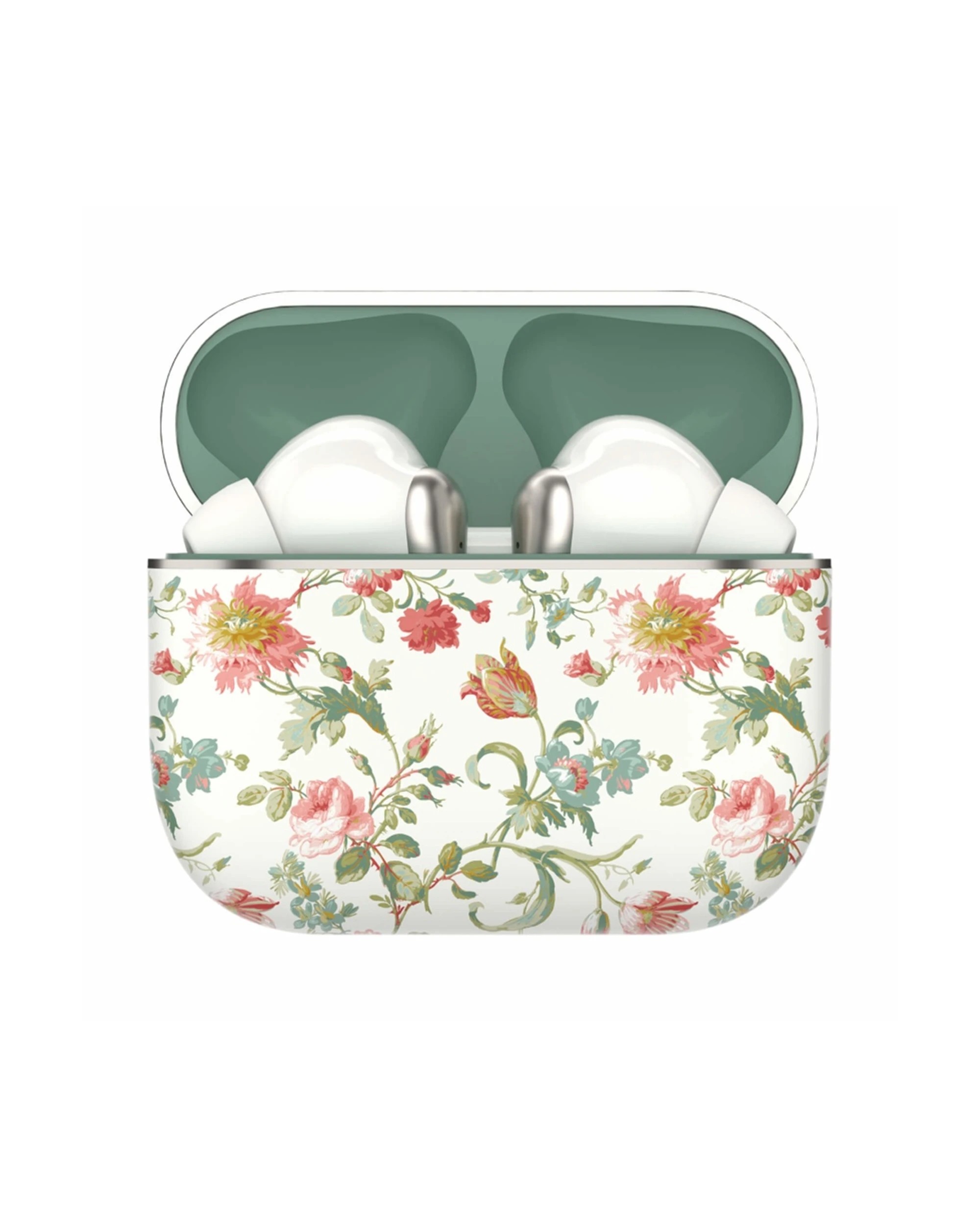 1 Laura Ashley Skylark Earbuds Rosalind Wireless Rechargeable Battery - Green, 1 of 4