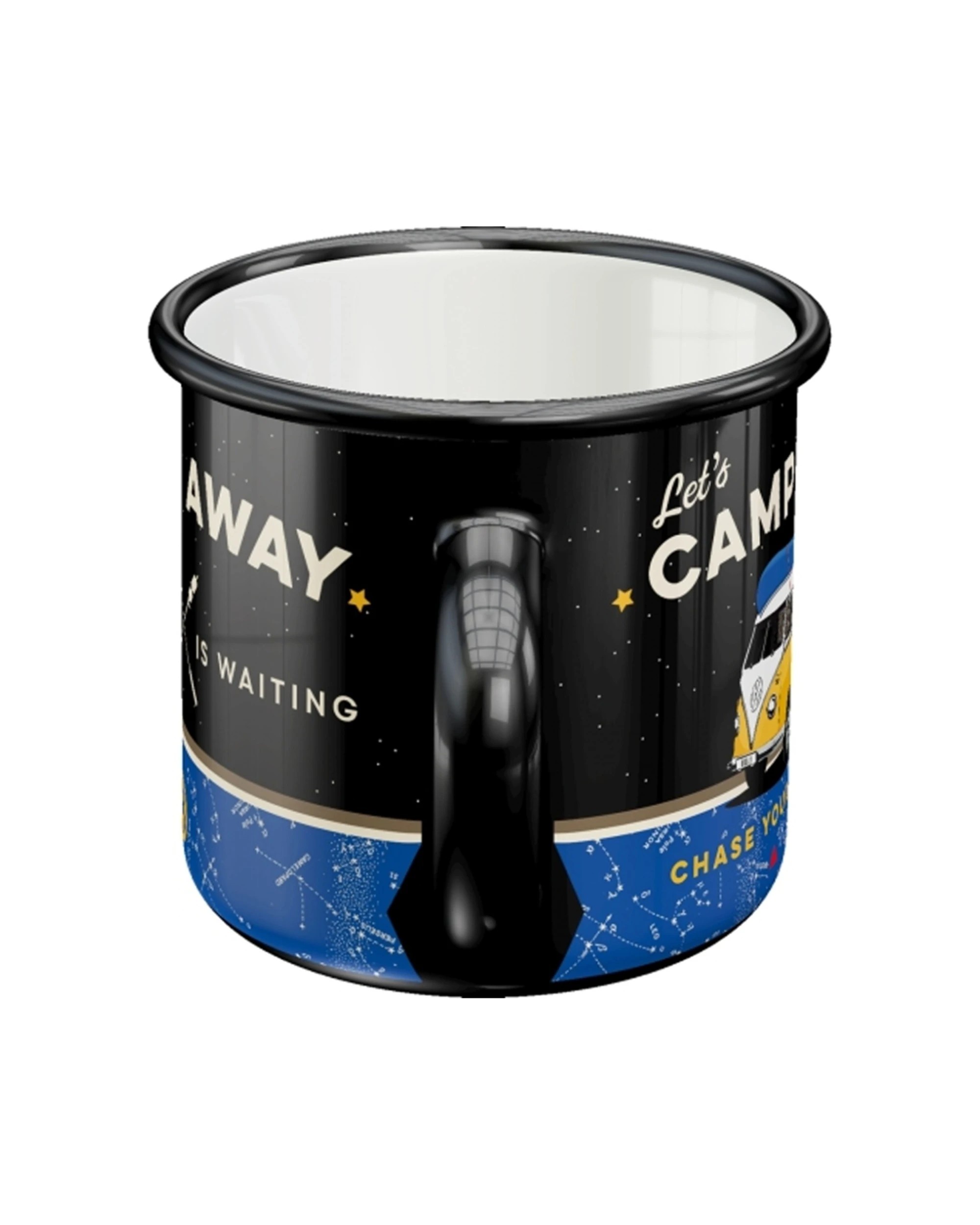 2 Nostalgic-Art Enamel Mug 360ml Mug - Retro Look Design - Pattern, 2 of 4