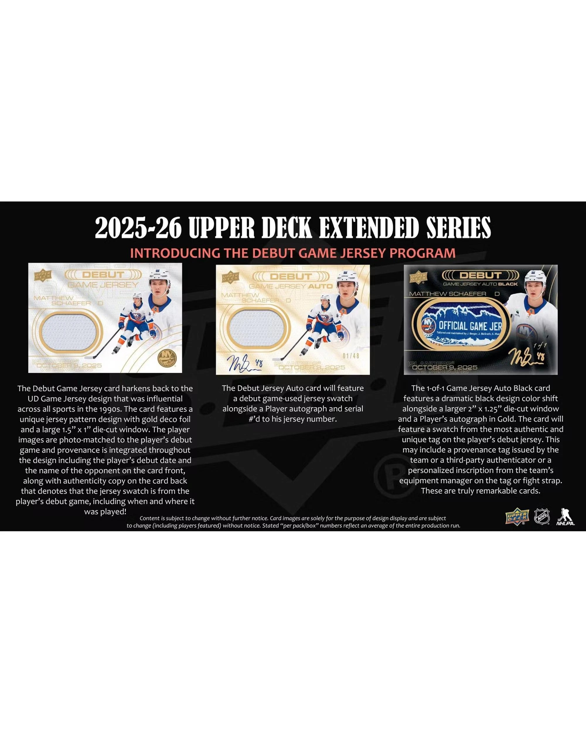 8 Upper Deck 2025/2026 NHL Extended Series Hockey Hobby Box, 8 of 9