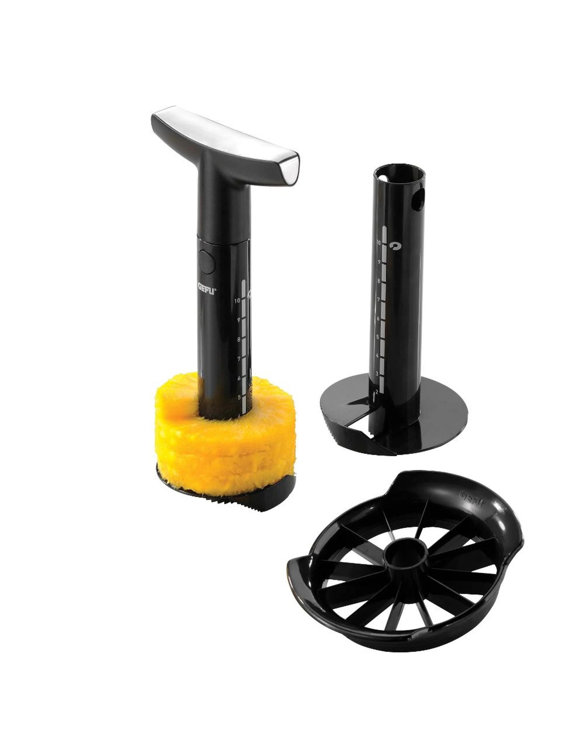 1 Gefu Comfort Pineapple Slicer  Black, 1 of 3