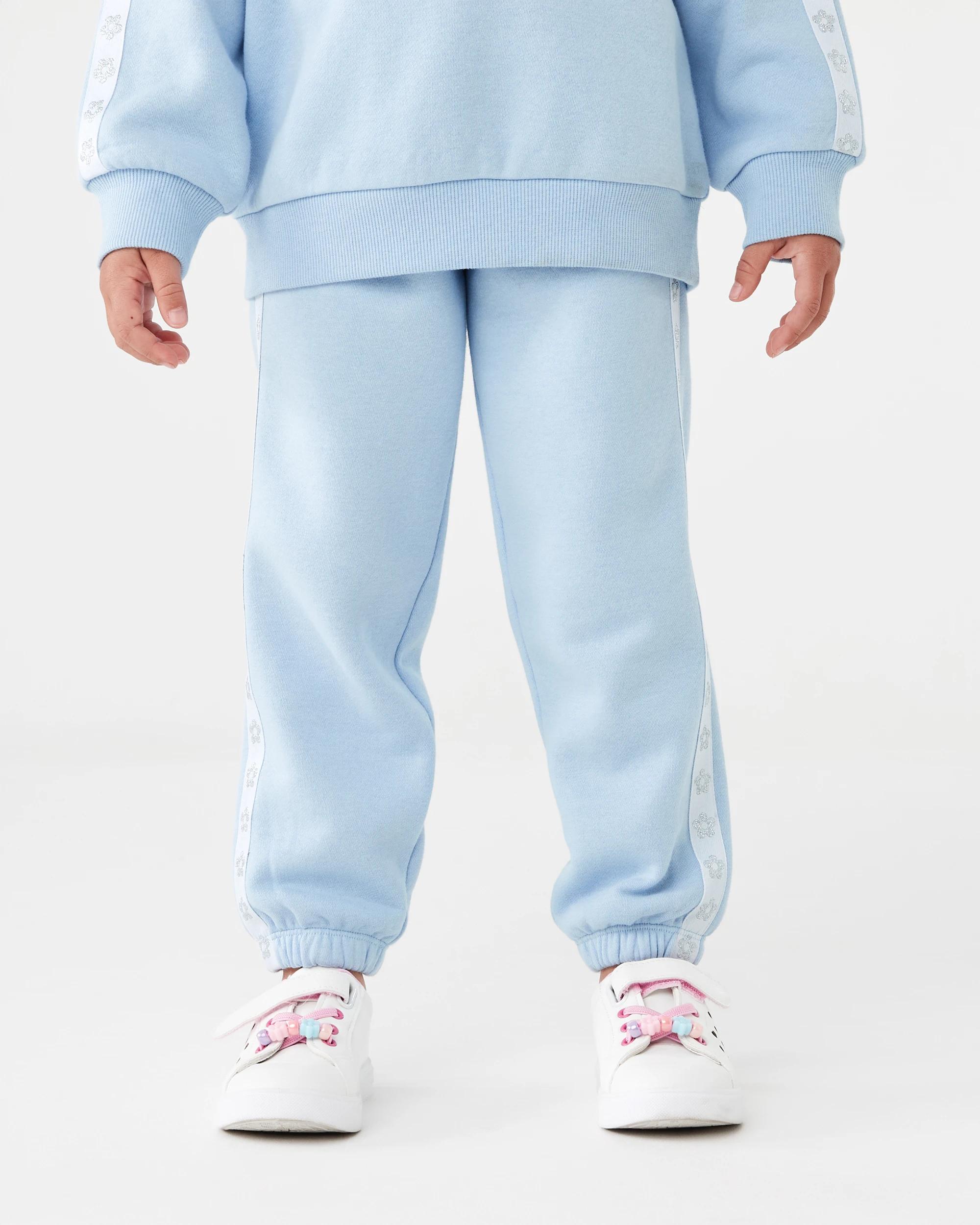 1 Tape Detail Trackpants Blu Kntky, 1 of 6