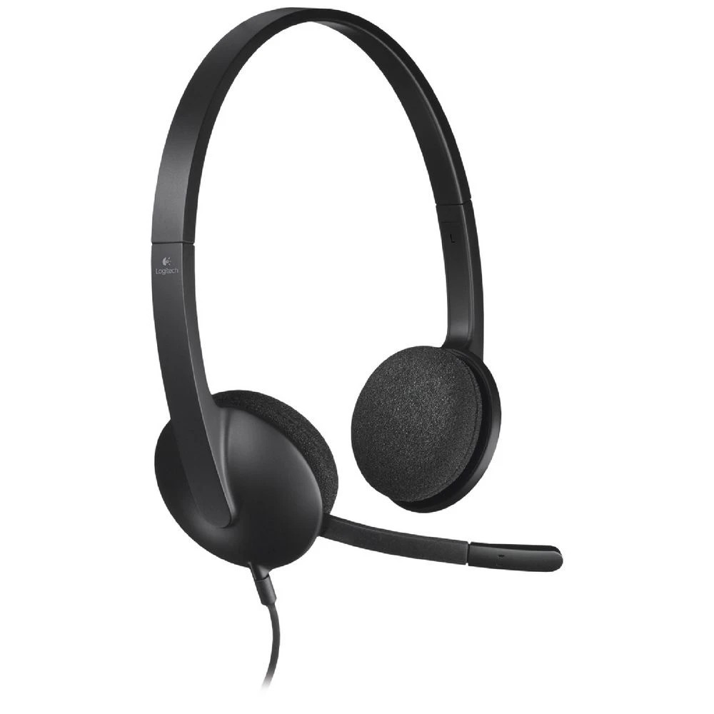 1 Logitech USB Headset Black H340, 1 of 1