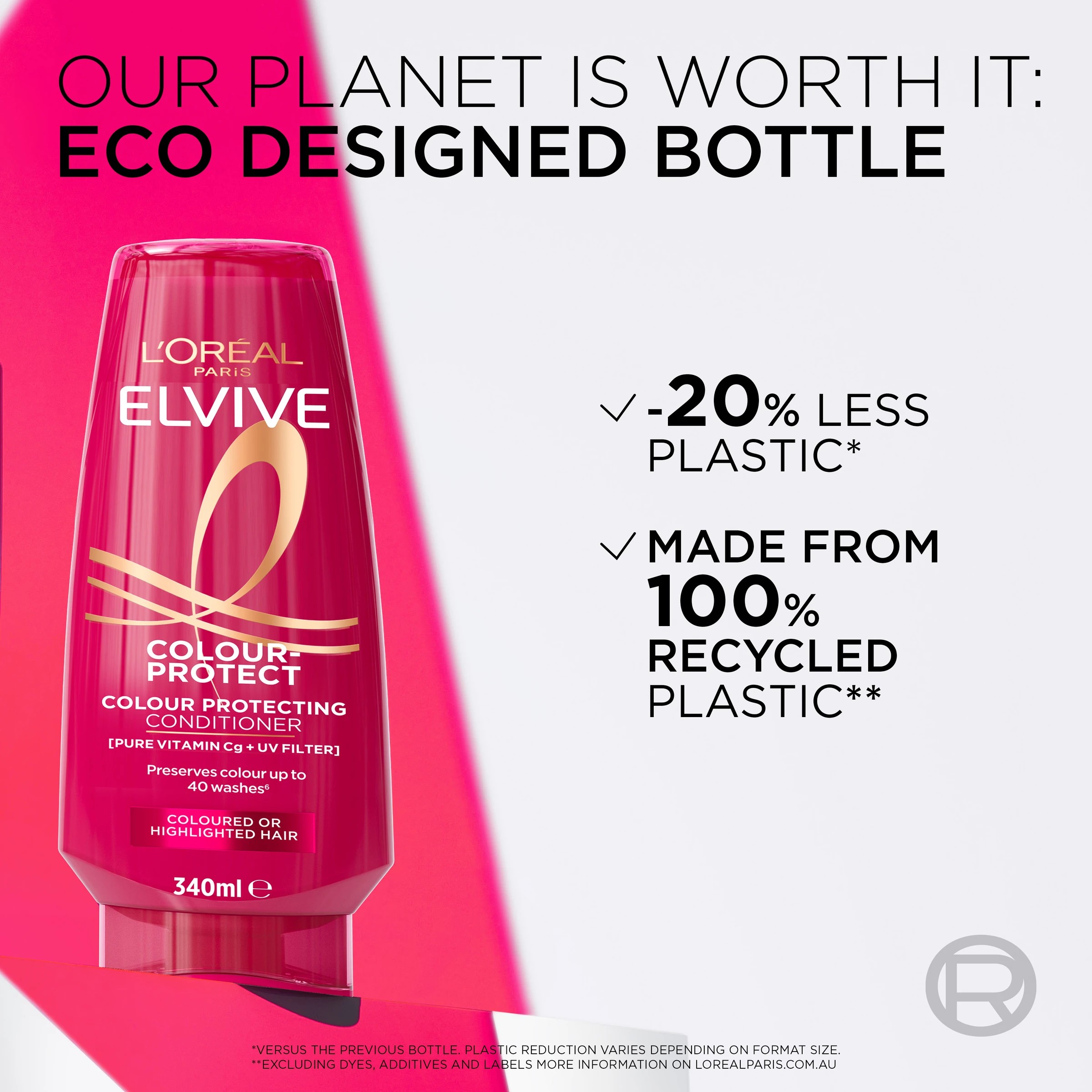 5 L'Oreal Paris Elvive Colour Protect Shampoo 340ml - Pure Vitamin Cg and UV Filter, 5 of 5