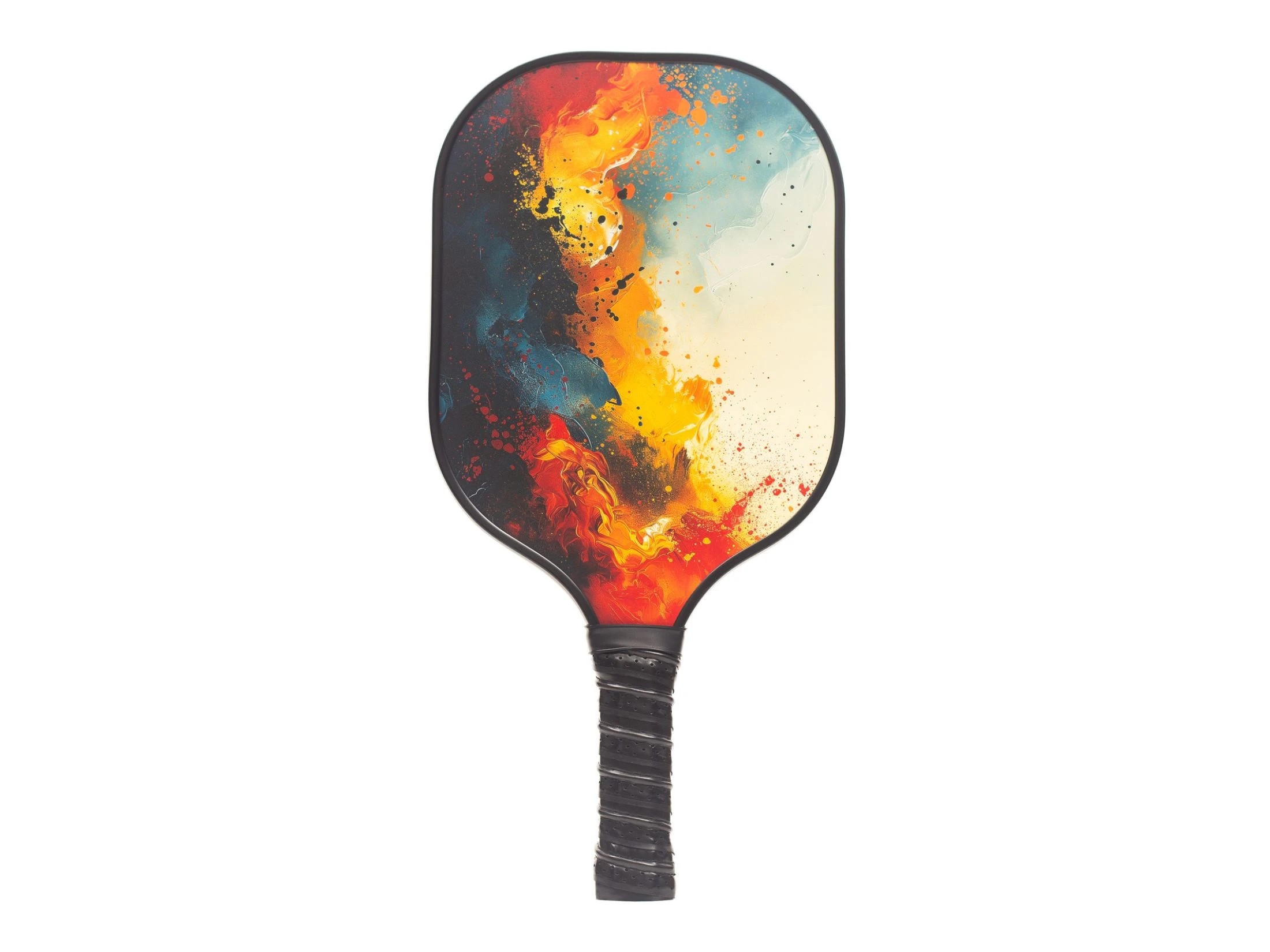 3 Hacienda Pickleball Set with 6 Aerodynamic Balls and 2 Fiberglass Paddles, 3 of 6