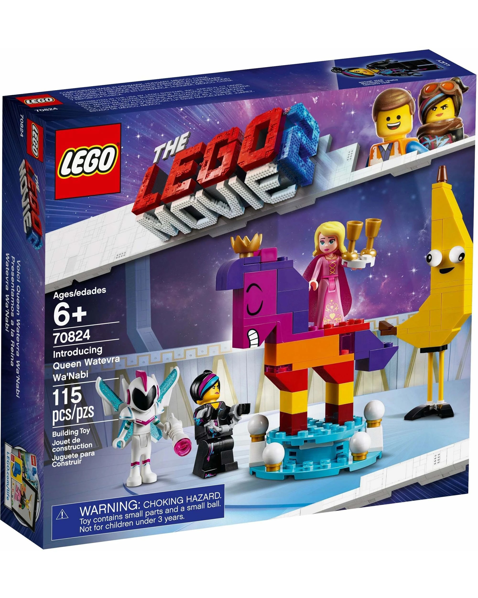 1 LEGO 70824 The LEGO Movie Introducing Queen Watevra Wa'Nabi, 1 of 1