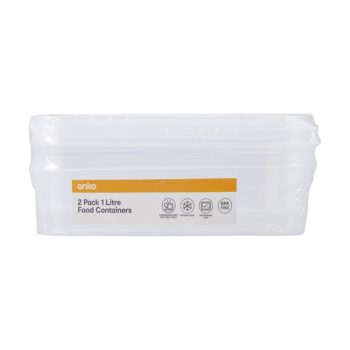 5 2 Pack 1L Food Containers, 5 of 5