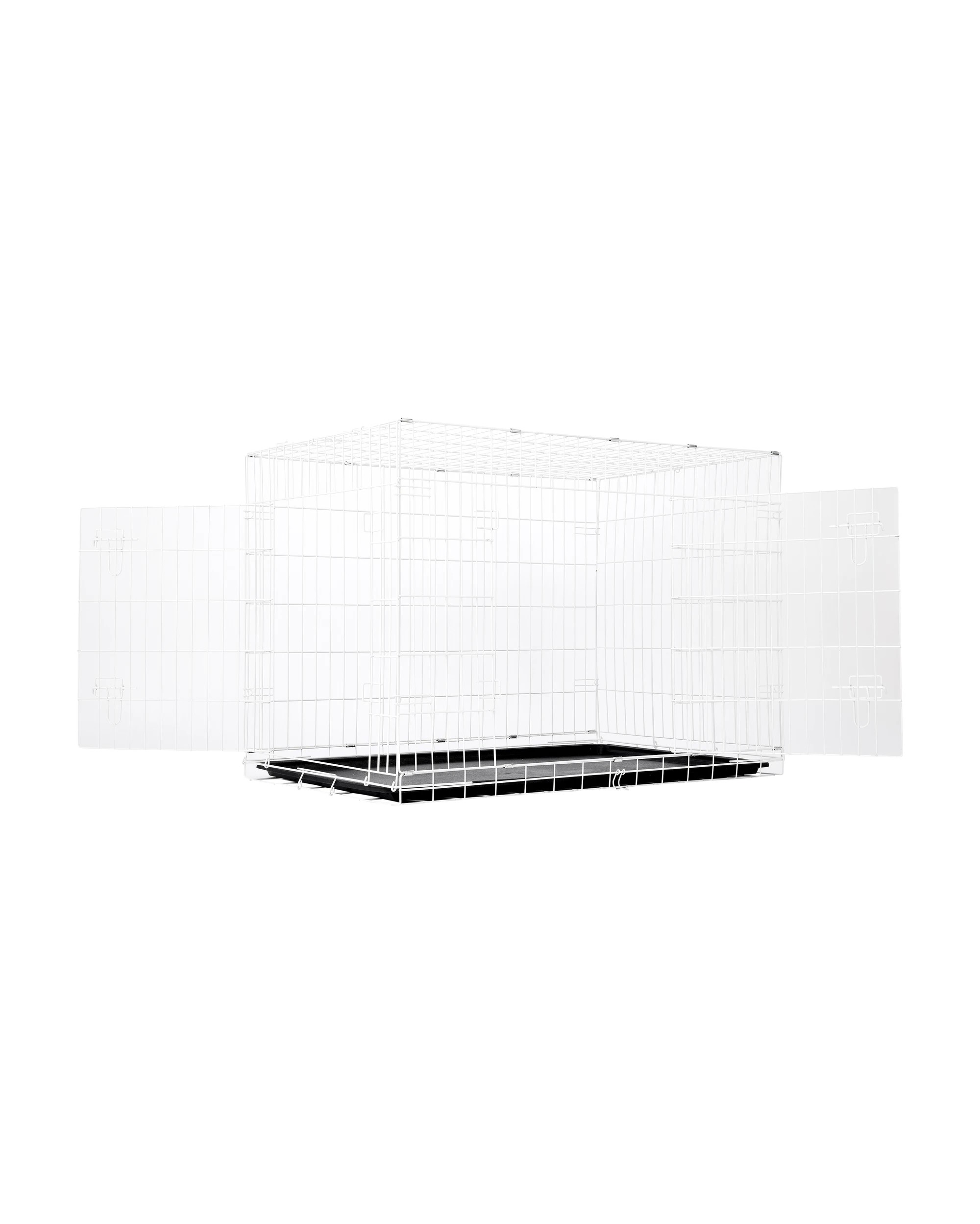 2 Pet Crate - White, Extra Large, 2 of 10