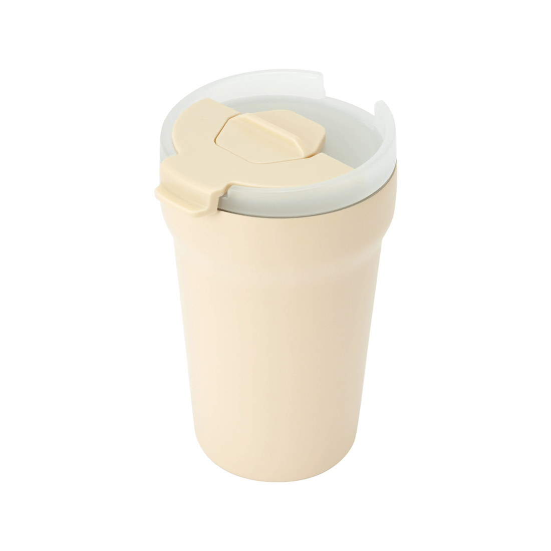 1 350ml Ceramic Coating Coffee Cup - Cream, 1 of 6