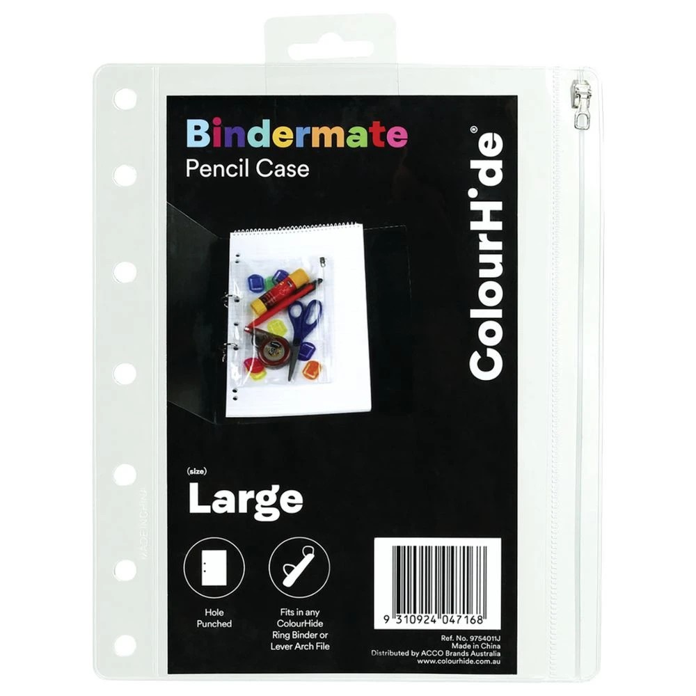 2 ColourHide Bindermate Large Case Clear, 2 of 2