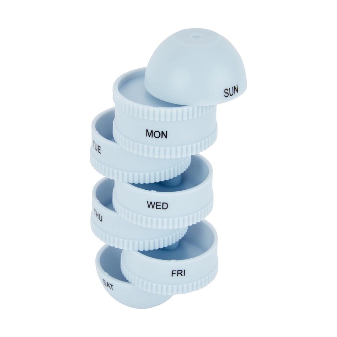 4 OXX Travel Tablet Container - Blue, 4 of 5