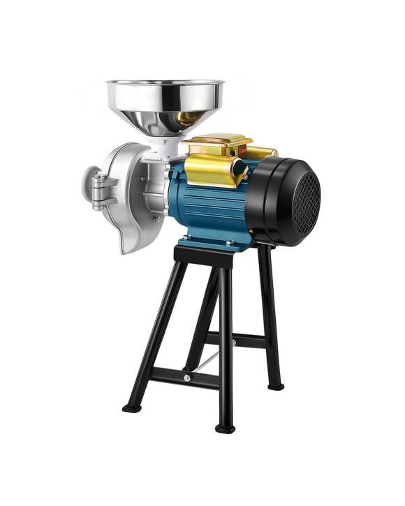 AUSWAY Electric Grain Mill Grinder Machine Dry Wet Corn