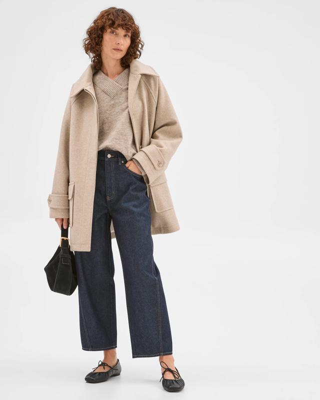 Target Woman Long Sleeve Relaxed Car 