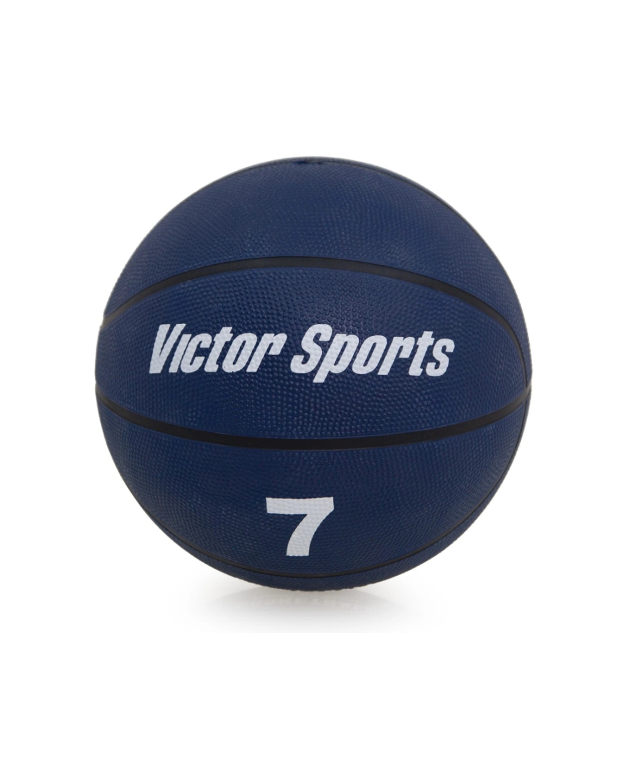1 Victor Sports Heavy Duty Durable Rubber Basketball Size 7 - Blue, 1 of 2