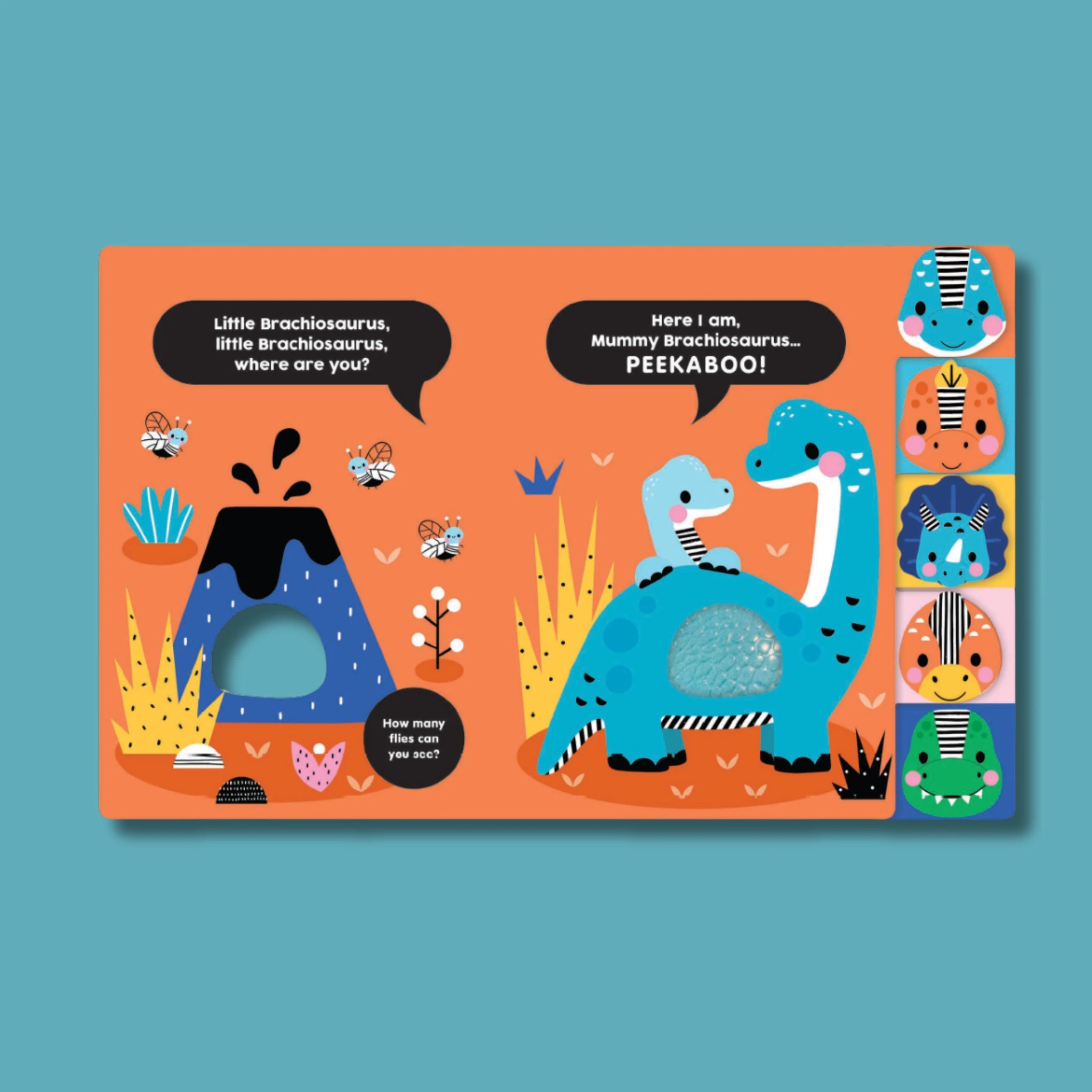 4 Touch and Find Peekaboo: Little Dinosaur - Book, 4 of 4
