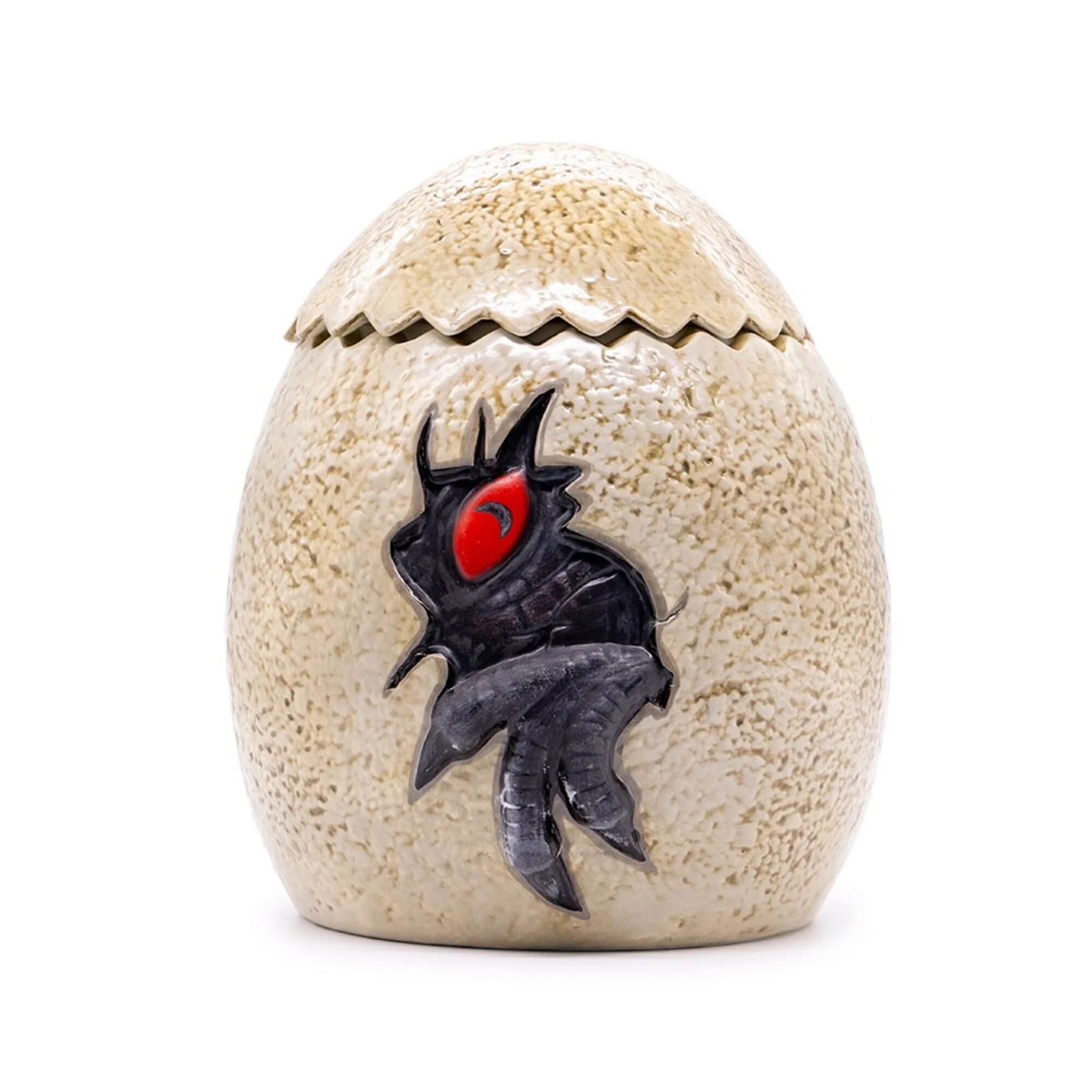3 Jurassic Park - Clawed Egg Moulded Cookie Jar - Cream, 3 of 3