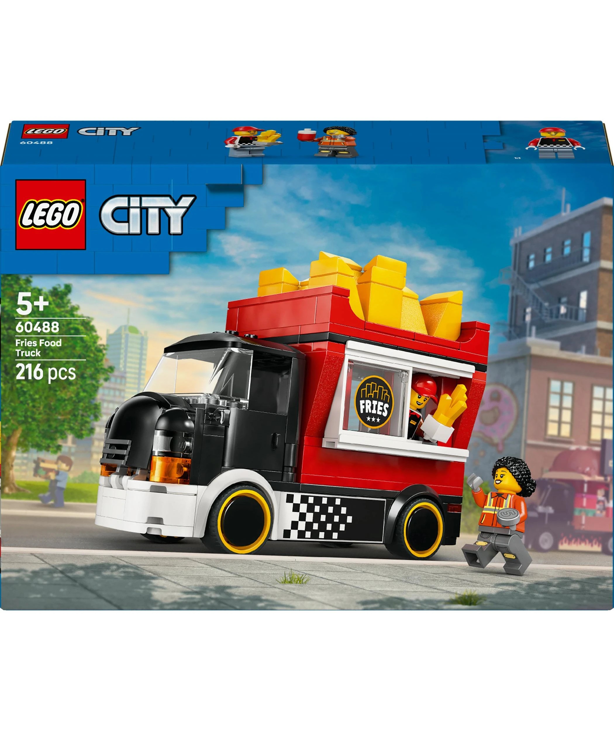 1 LEGO City Fries Food Truck 60488, 1 of 10