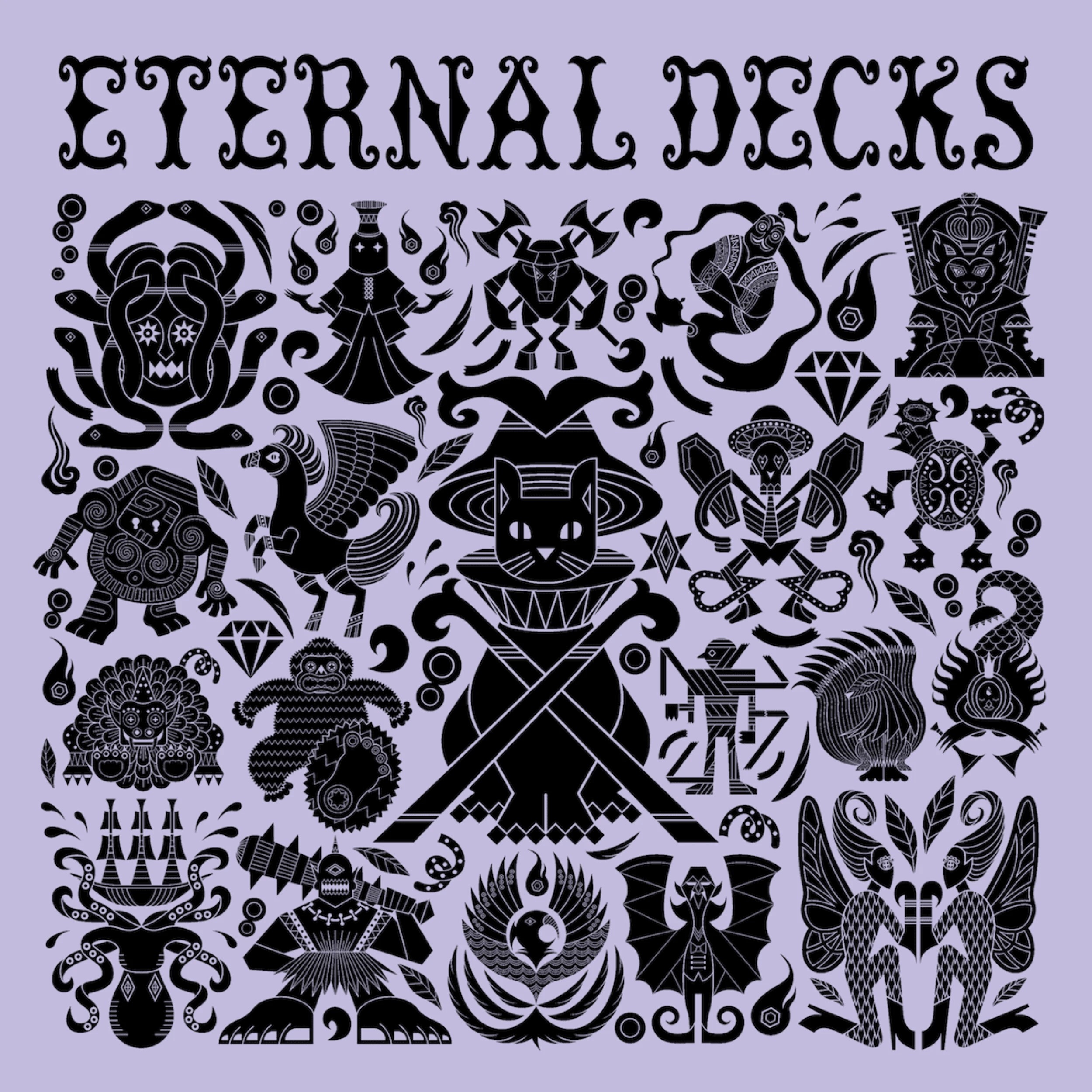 1 Let's Play Games Eternal Decks Board Game - Multi, 1 of 1