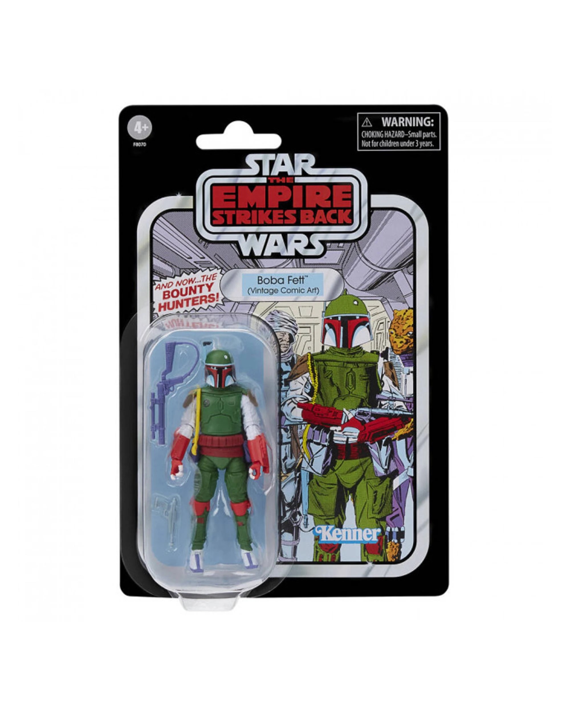 1 Star Wars The Vintage Collection The Empire Strikes Back Boba Fett Vintage Comic Art Action Figure, 1 of 3