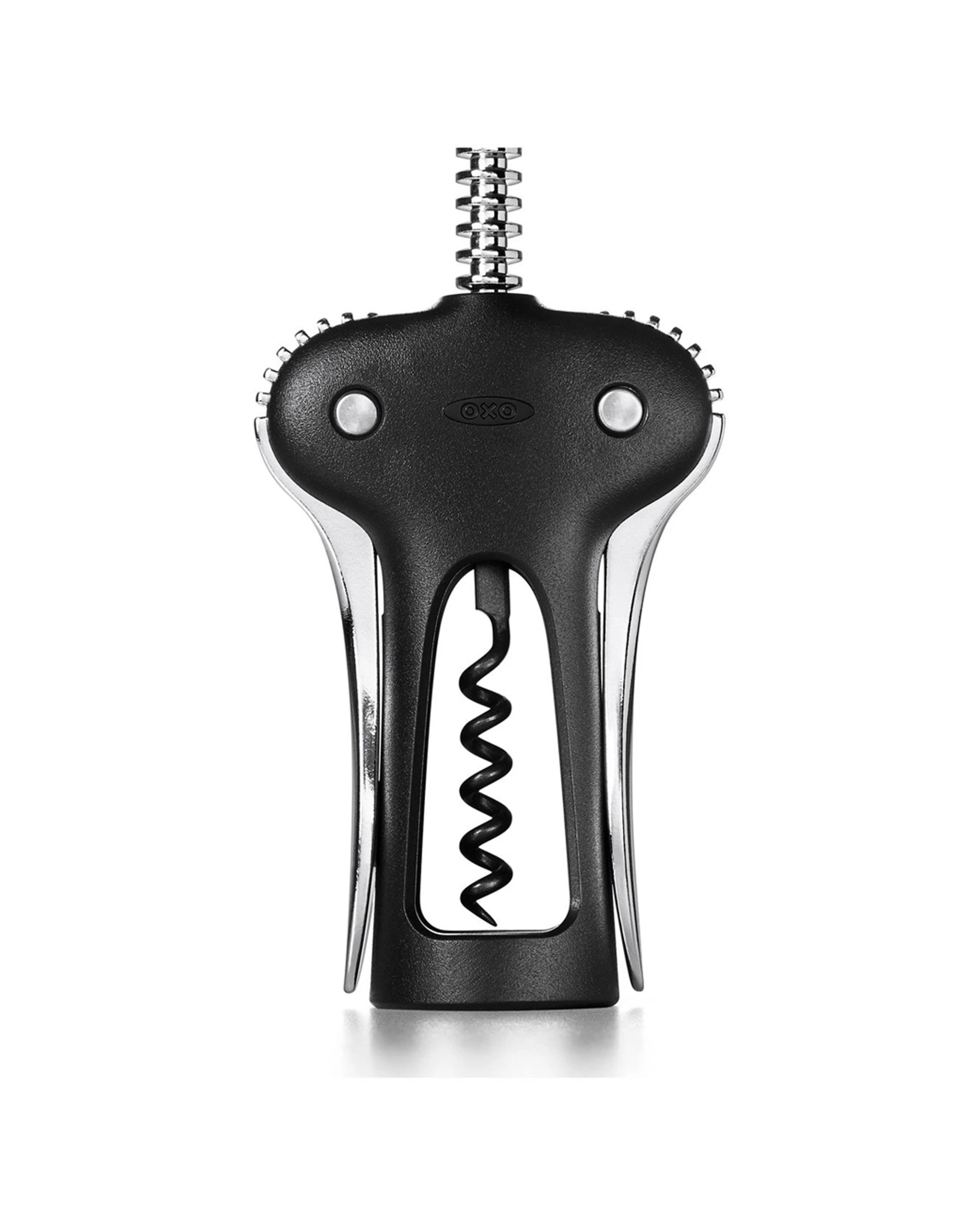 6 OXO Die-Cast Zinc Corkscrew with Integrated Bottle Opener, Silver - Silver, 6 of 6