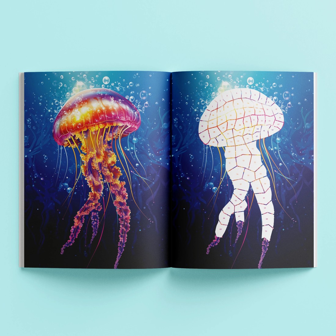 3 Art Maker Sticker Mosaics Ocean Dreams - Book, 3 of 5