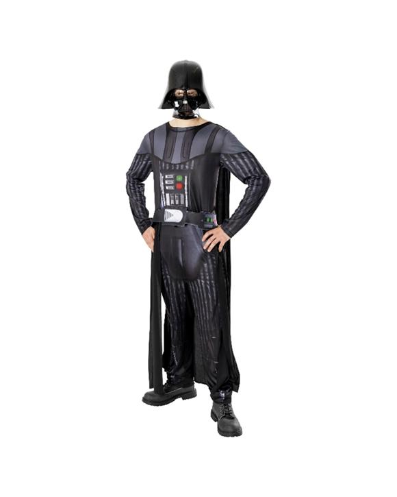 Star Wars Darth Vader Costume Party Dress-Up Size Standard Adult - Black
