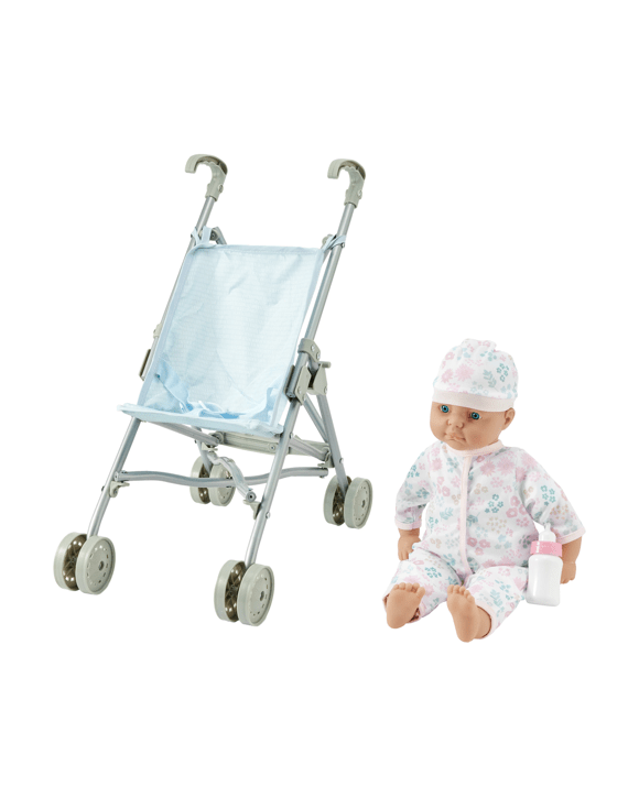 Piece Baby Doll Stroller Set Kmart