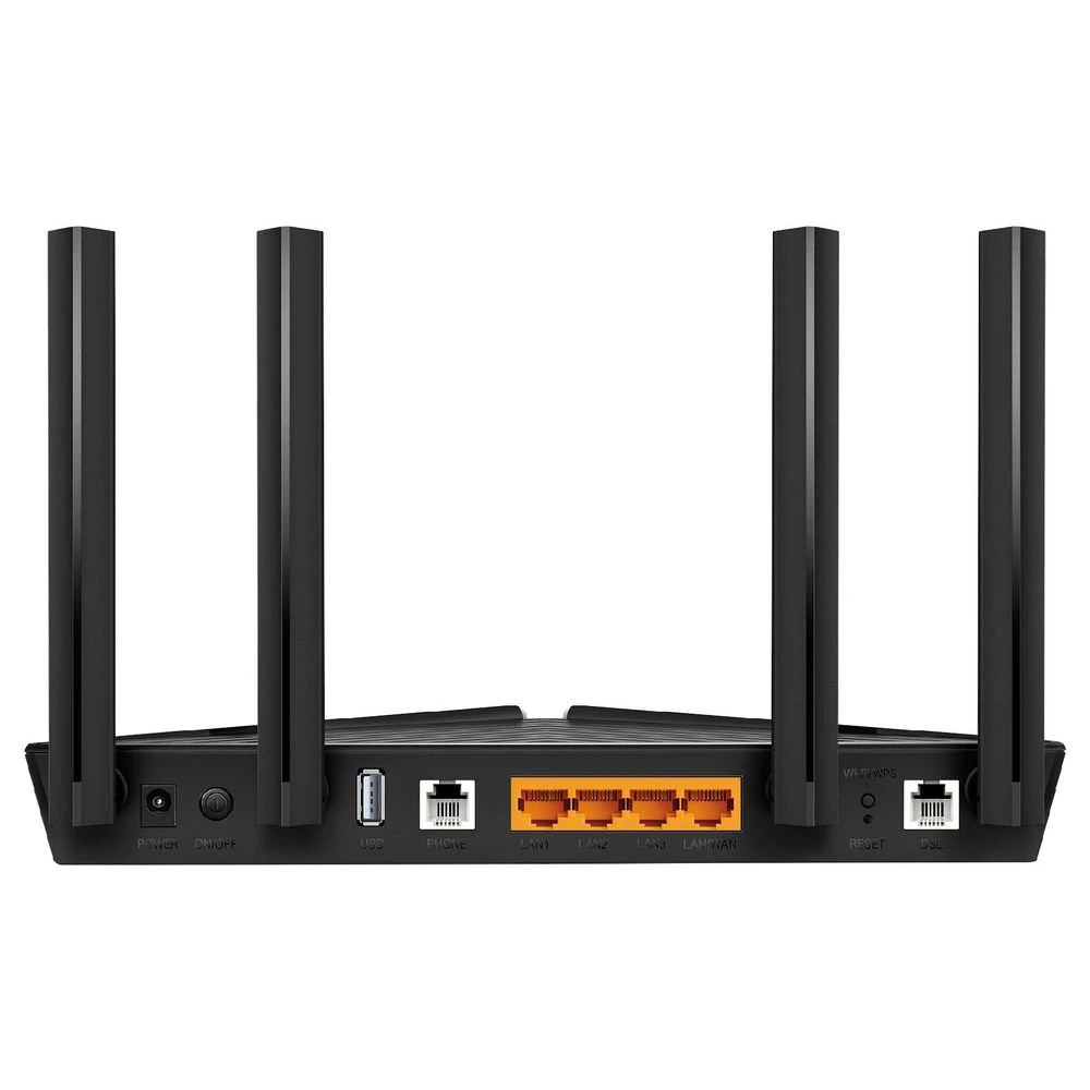 2 TP-Link AX1800v Dual-Band Wi-Fi 6 VDSL/ADSL Modem Router., 2 of 4