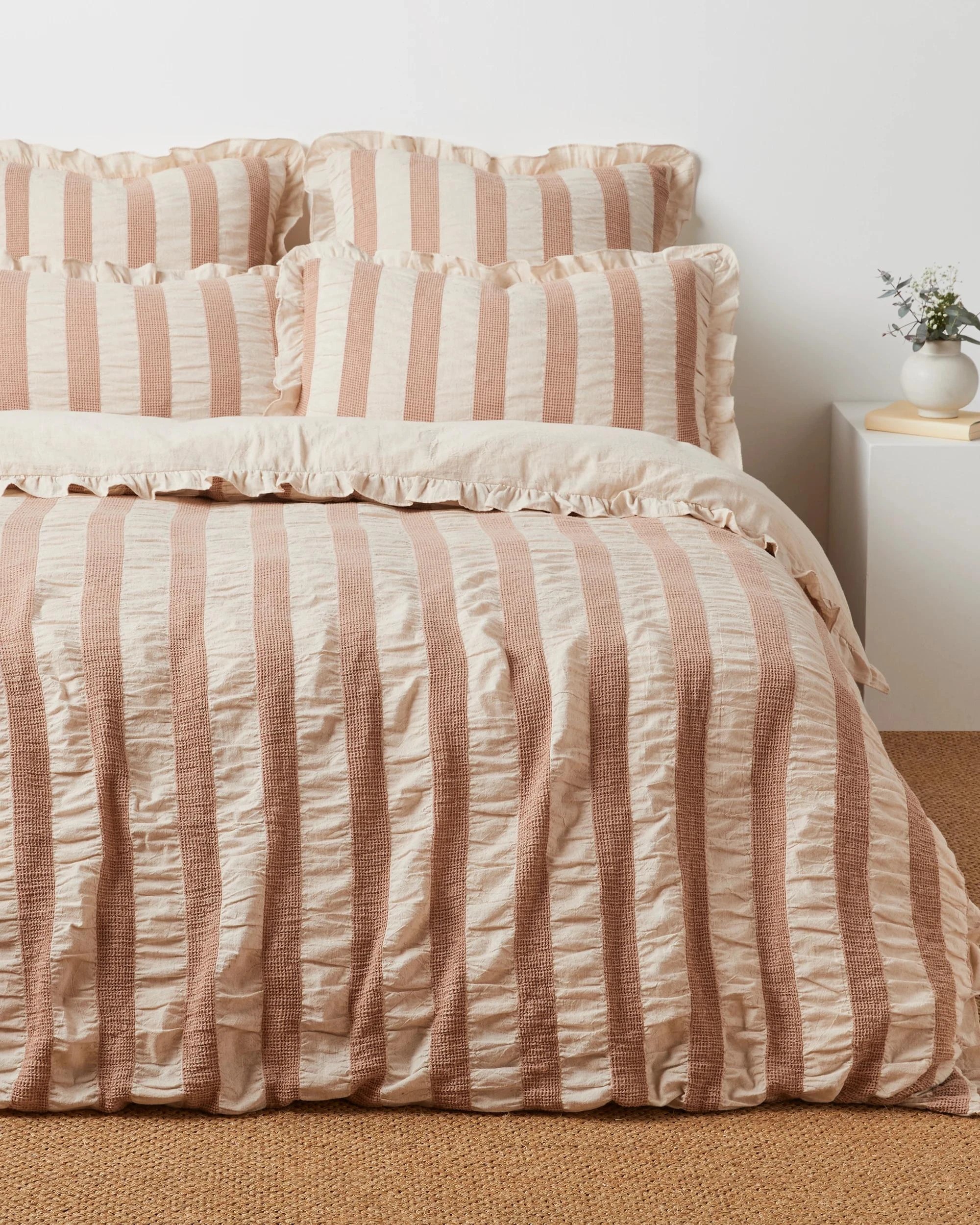 1 Target Alessia Textured Quilt Cover Set - Queen Bed - Natural, 1 of 1