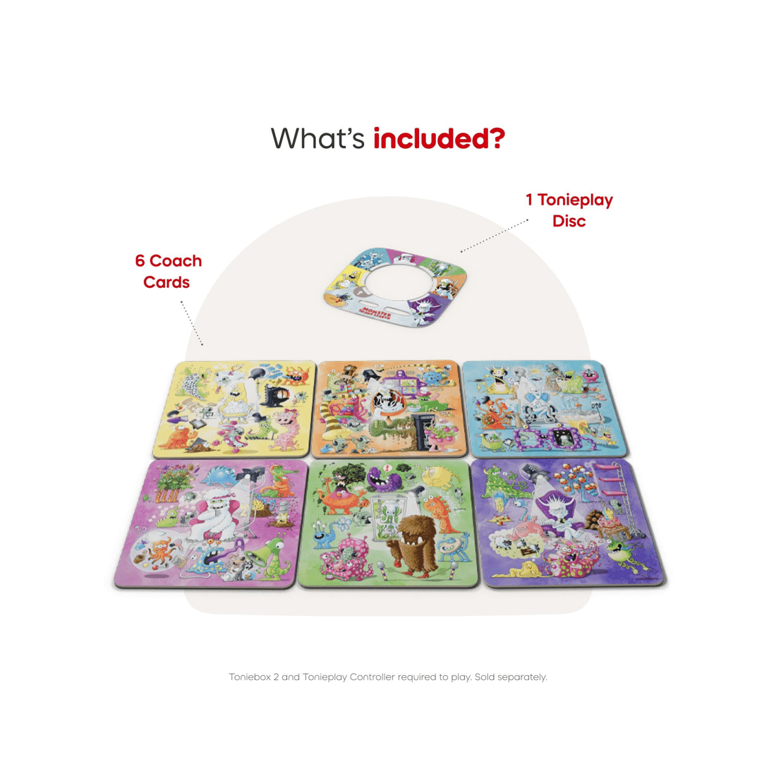 3 Tonies - Tonieplay® Monster Talent Search - Multi, 3 of 8