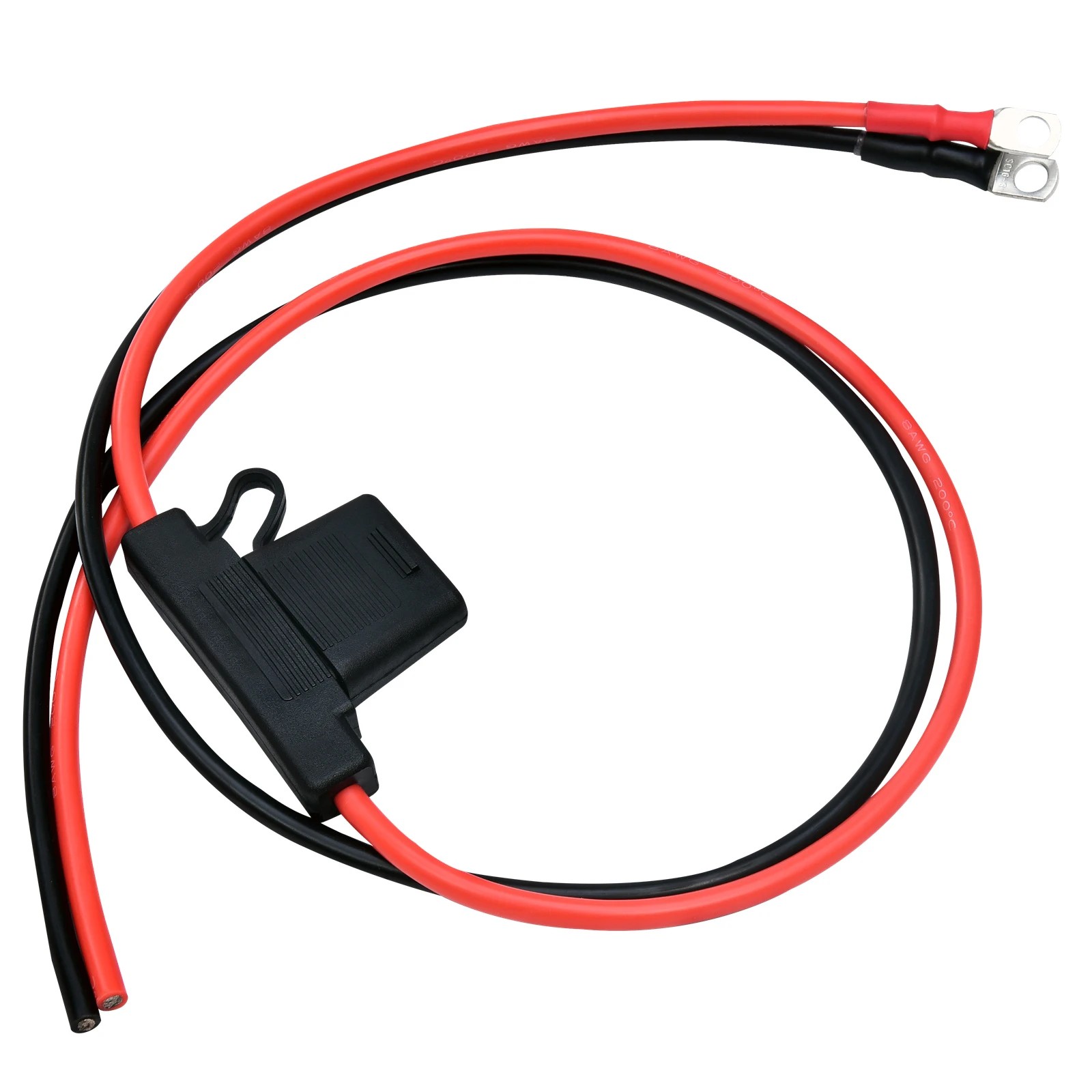 10 GENTRAX 12V 100Ah Lithium Battery + 3x 1m 50A Fuse Cable, 10 of 10