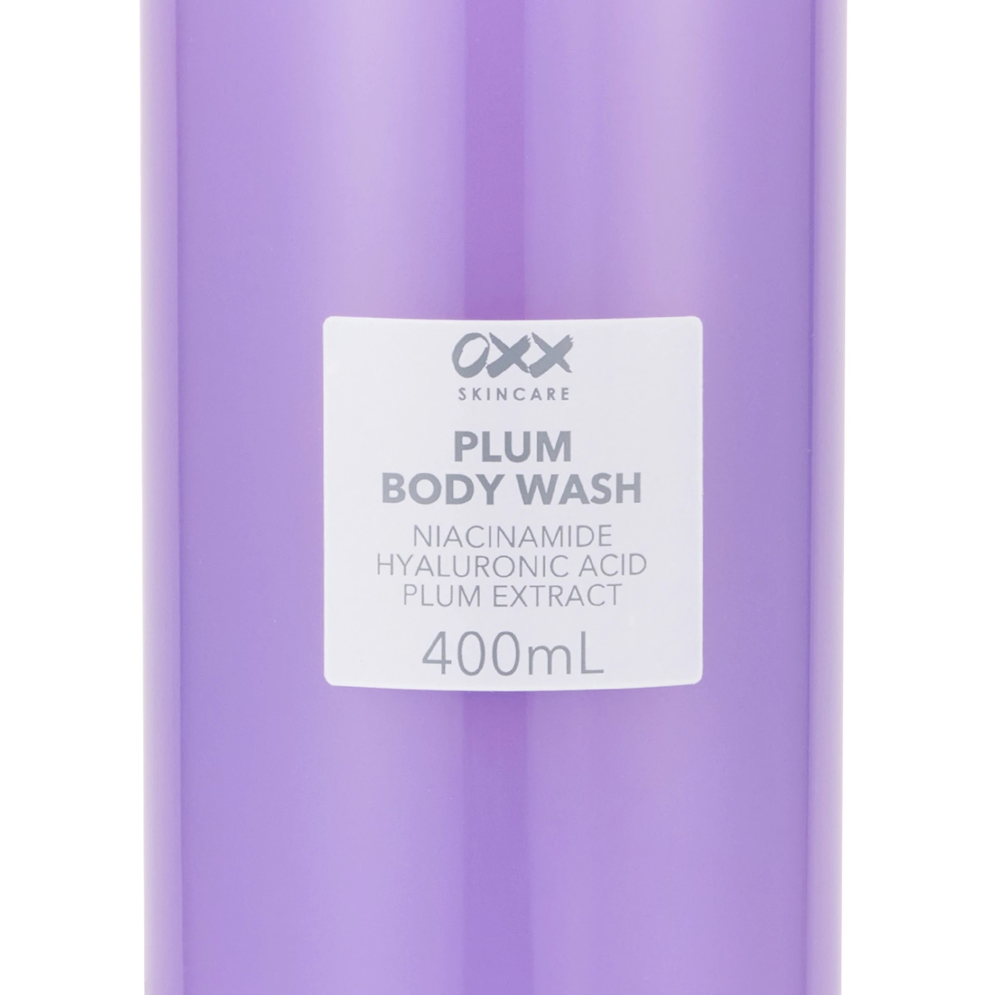 6 OXX Skincare Plum Body Wash 400ml - Niacinamide, Hyaluronic Acid and Plum Extract, 6 of 6