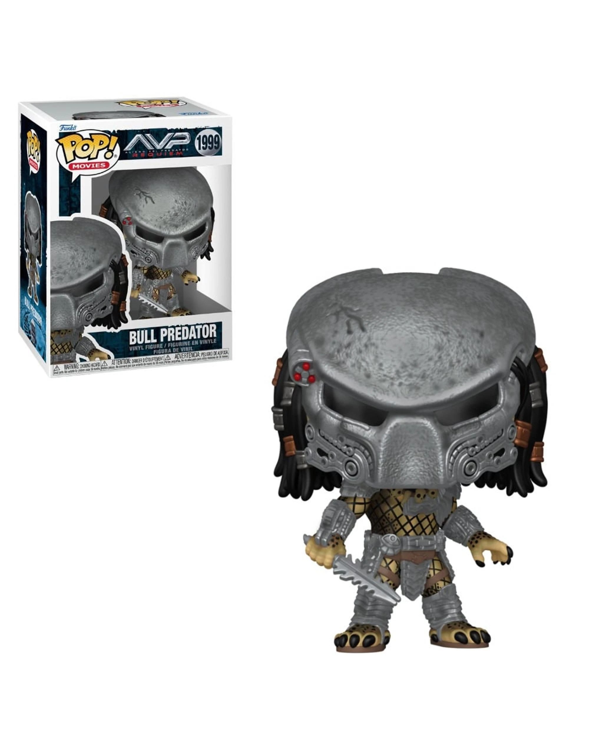 1 Alien Vs Predator Requiem Bull Predator Funko POP! Vinyl, 1 of 3