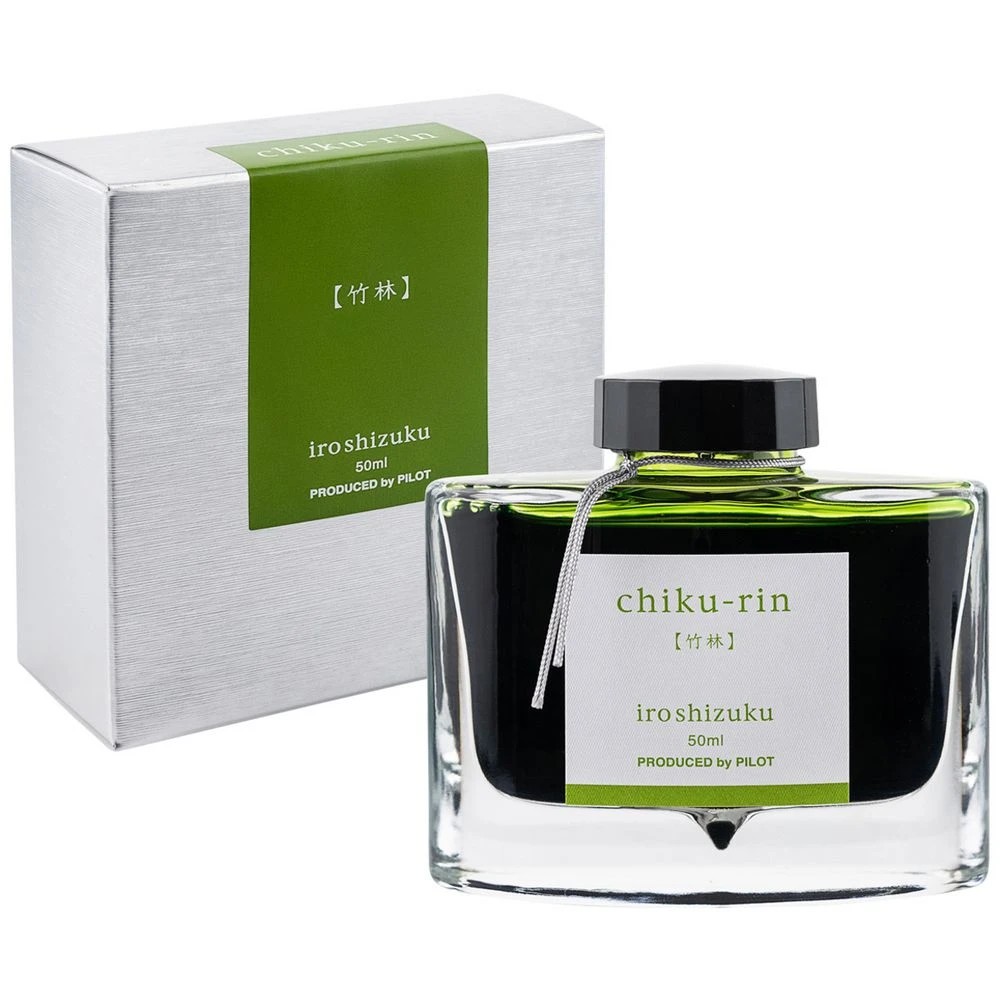 1 PILOT Iroshizuku Fountain Pen Ink 50mL Bamboo Forest, 1 of 3
