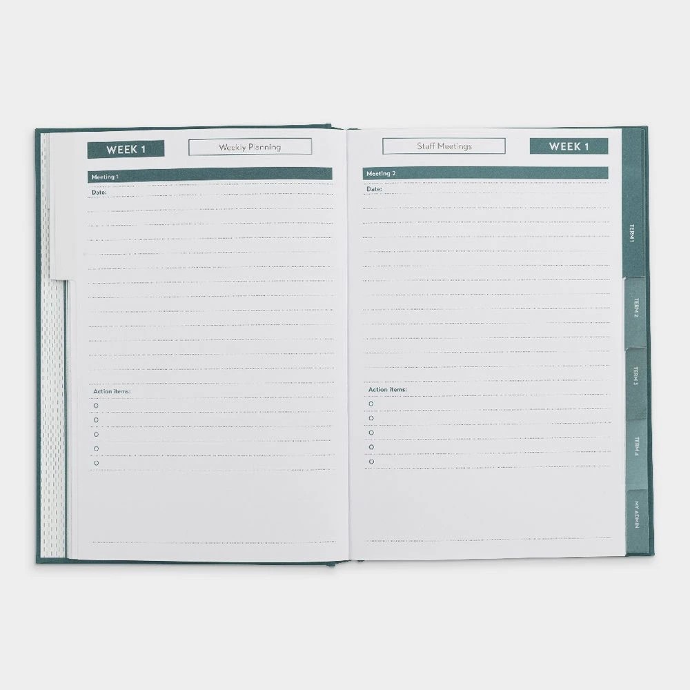 10 Otto A5 Undated Teachers' Planner, 10 of 10