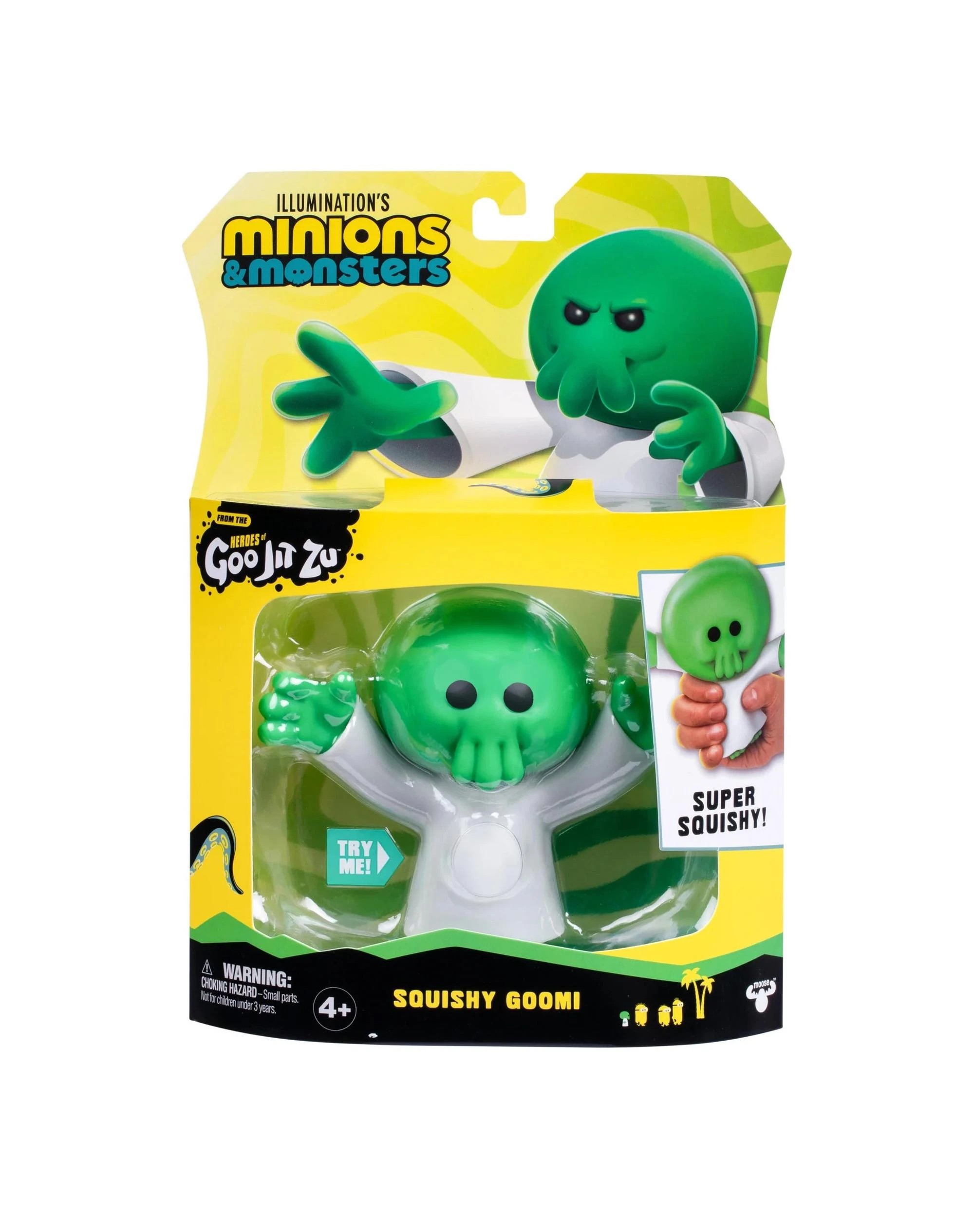 1 Heroes of Goo-Jit-Zu Minions and Monsters Hero Pack Squishy Goomi, 1 of 3