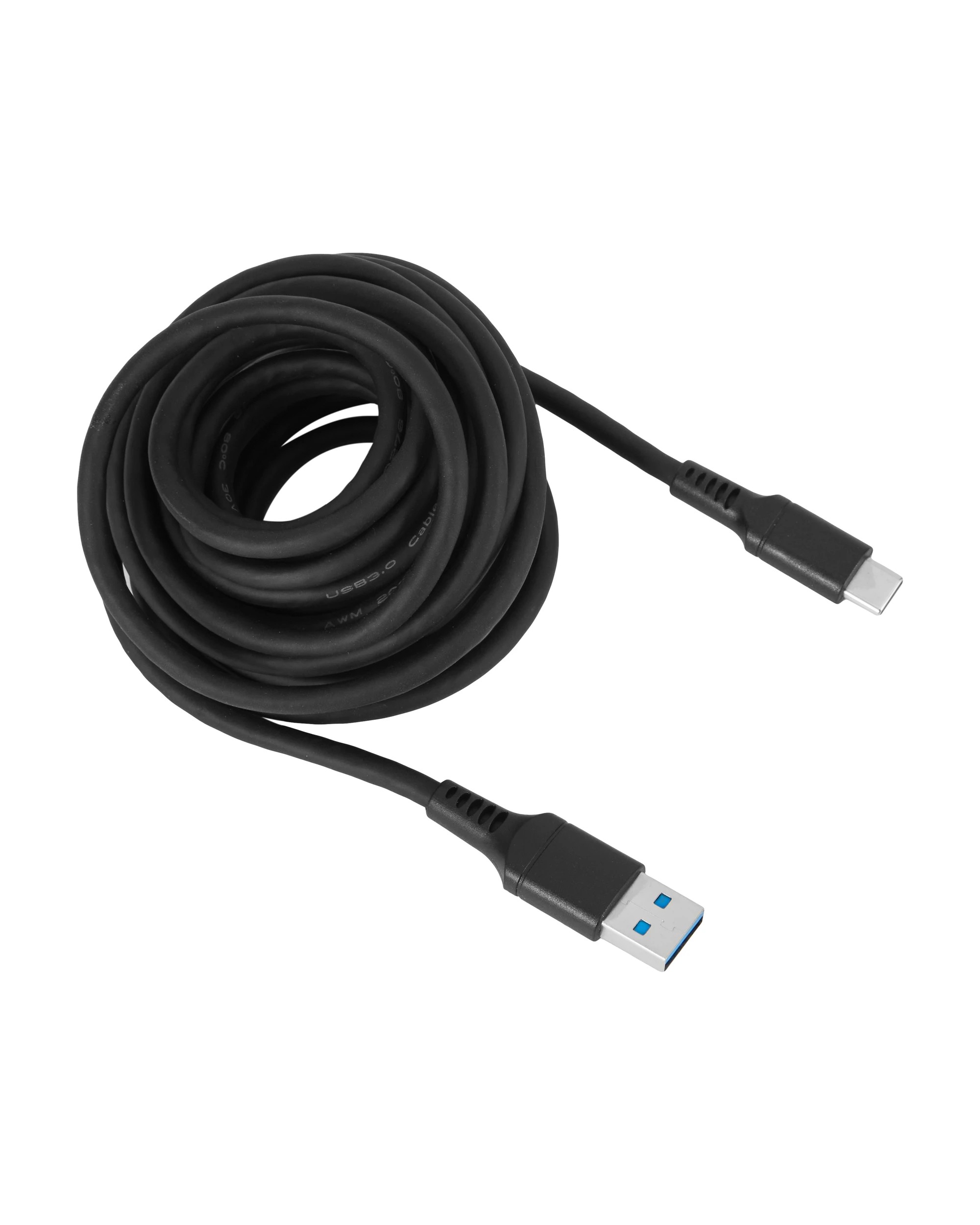 3 USB-A to USB-C Cable - 3m, Black, 3 of 5