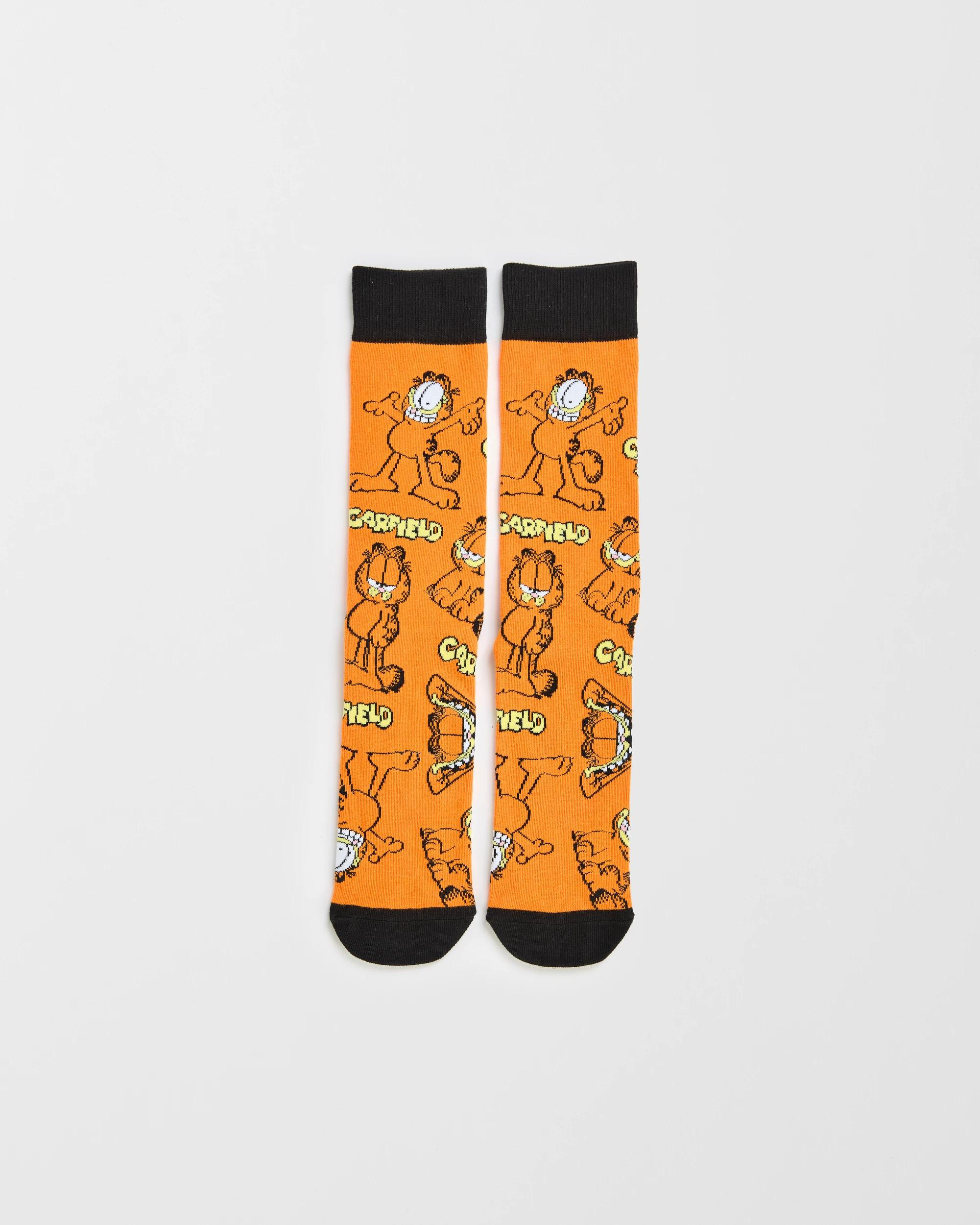 1 Garfield Licensed Crew Socks - Swag GARFIELD, 1 of 3