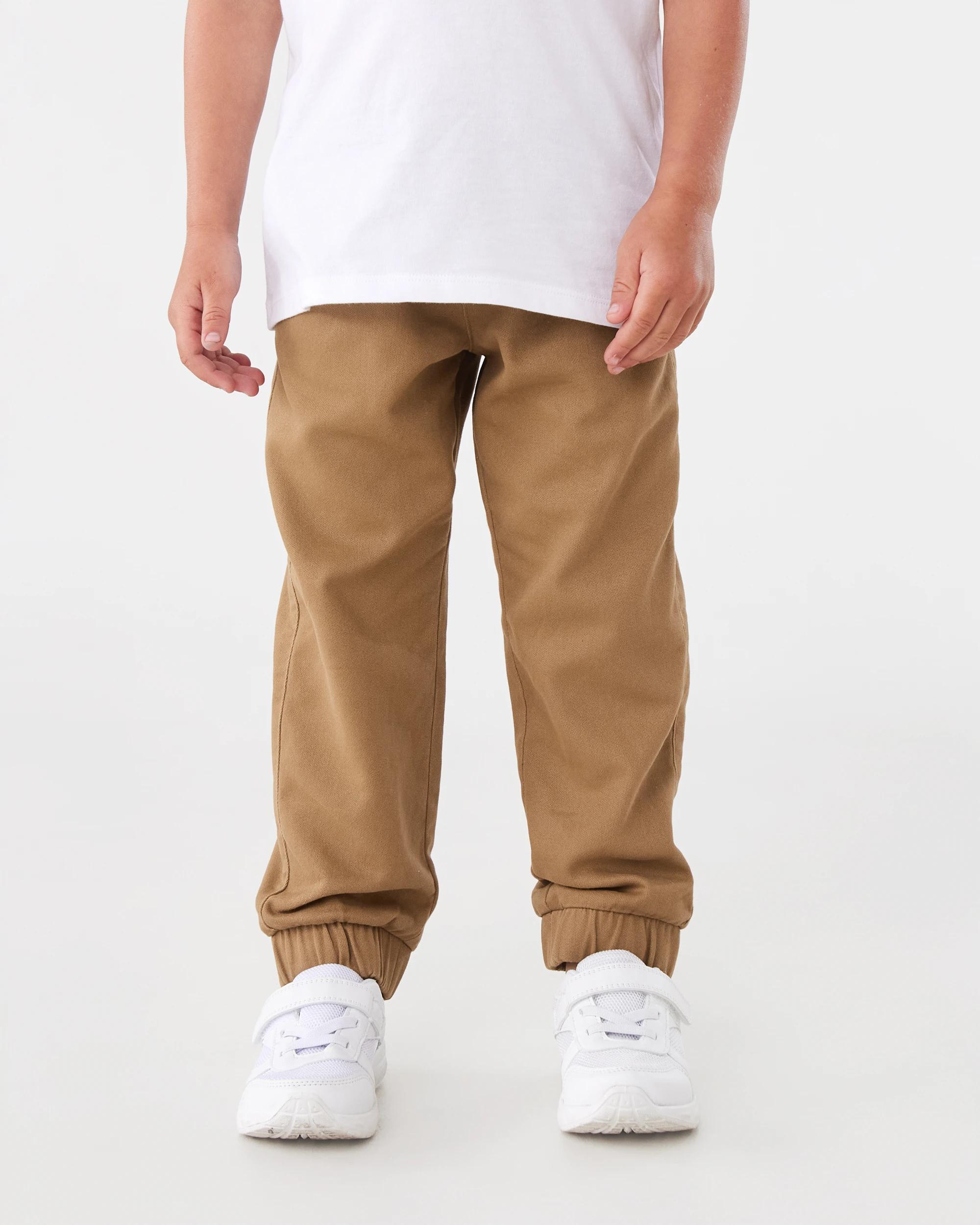 1 Pull-On Knit Joggers Coco Brown, 1 of 6