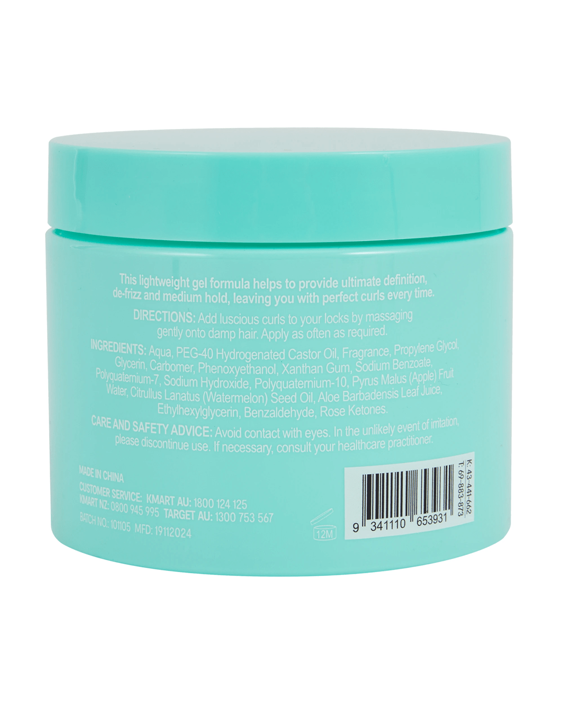 4 OXX Haircare Melon Crush Curl Defining Jelly 300ml - Watermelon and Apple Scented, 4 of 4