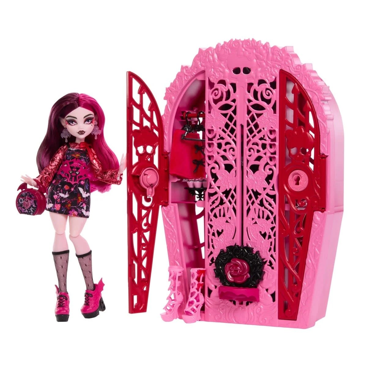 3 Monster High Skulltimate Secrets Garden Mysteries Draculaura Doll Playset, 3 of 9