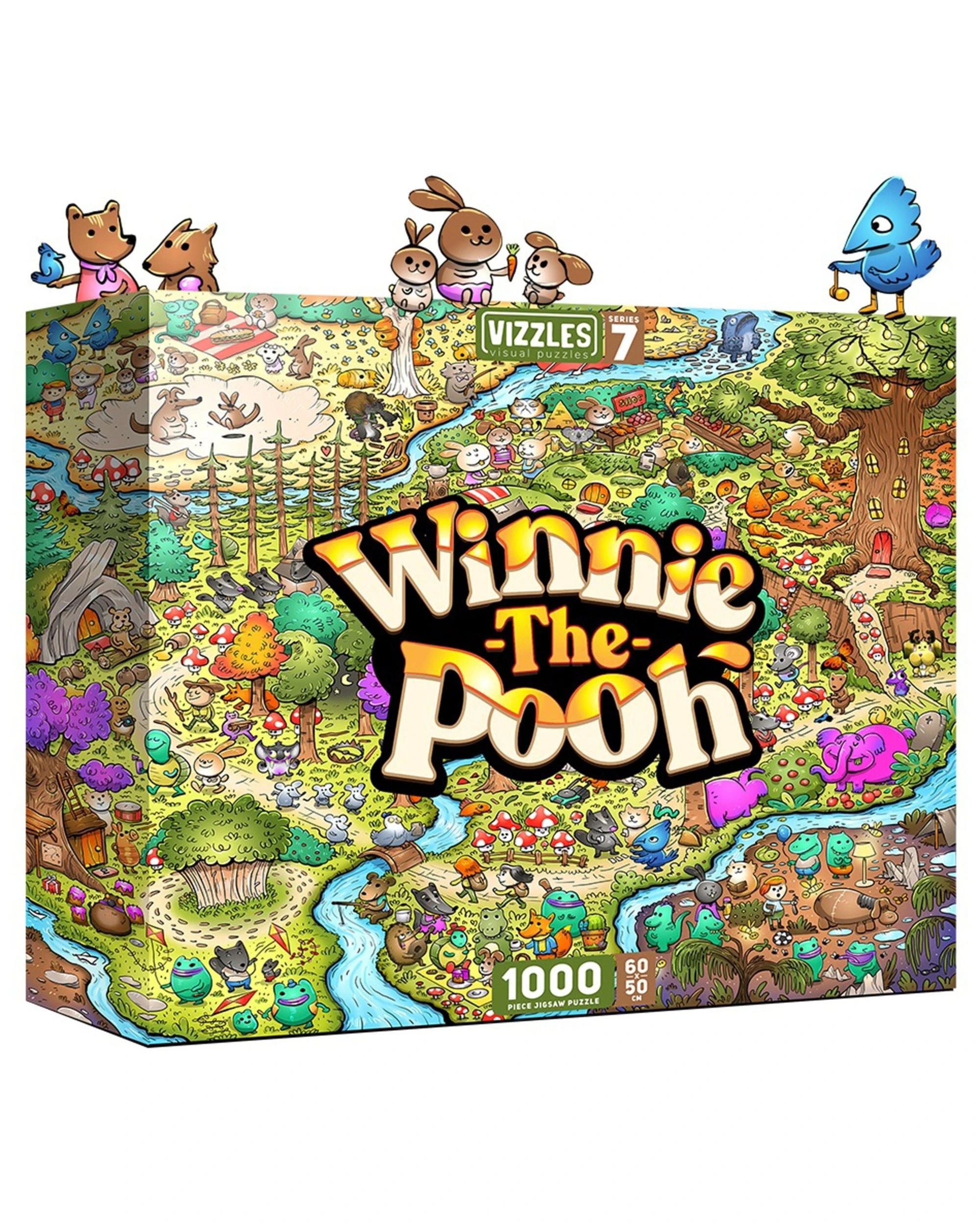 1 Vizzles Winnie The Pooh 1000 Piece Puzzle, 1 of 8