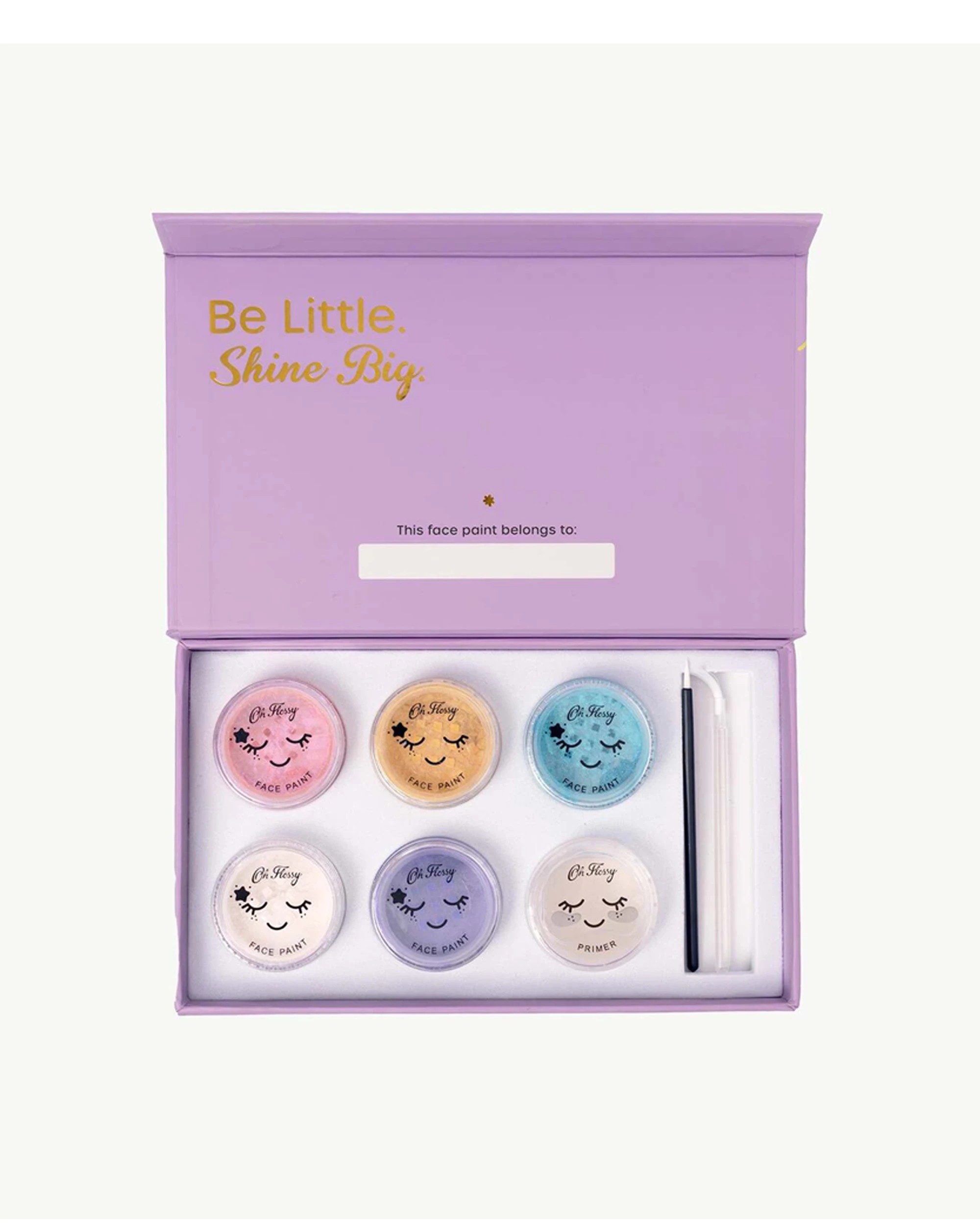 2 OH FLOSSY 9pc Magic Garden Face Paint Brush And Primer Set - Multi, 2 of 8