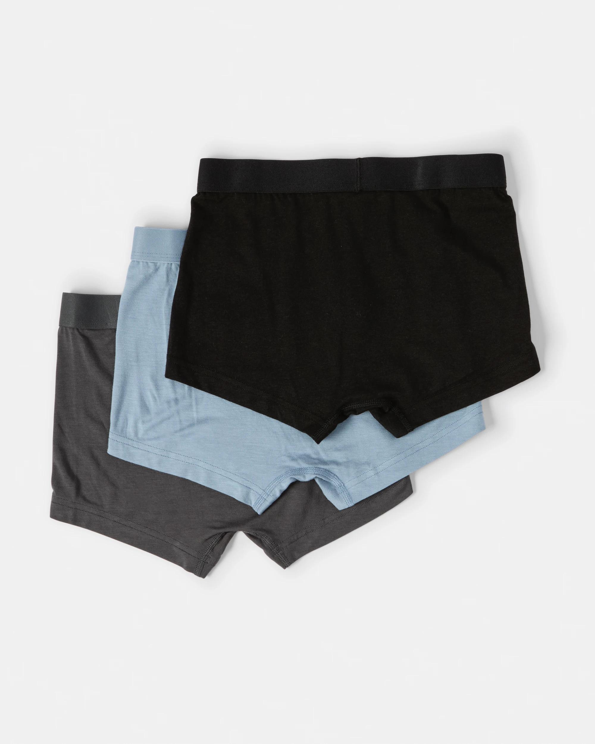 2 3 Pack Bamboo Trunks EARTH, 2 of 6