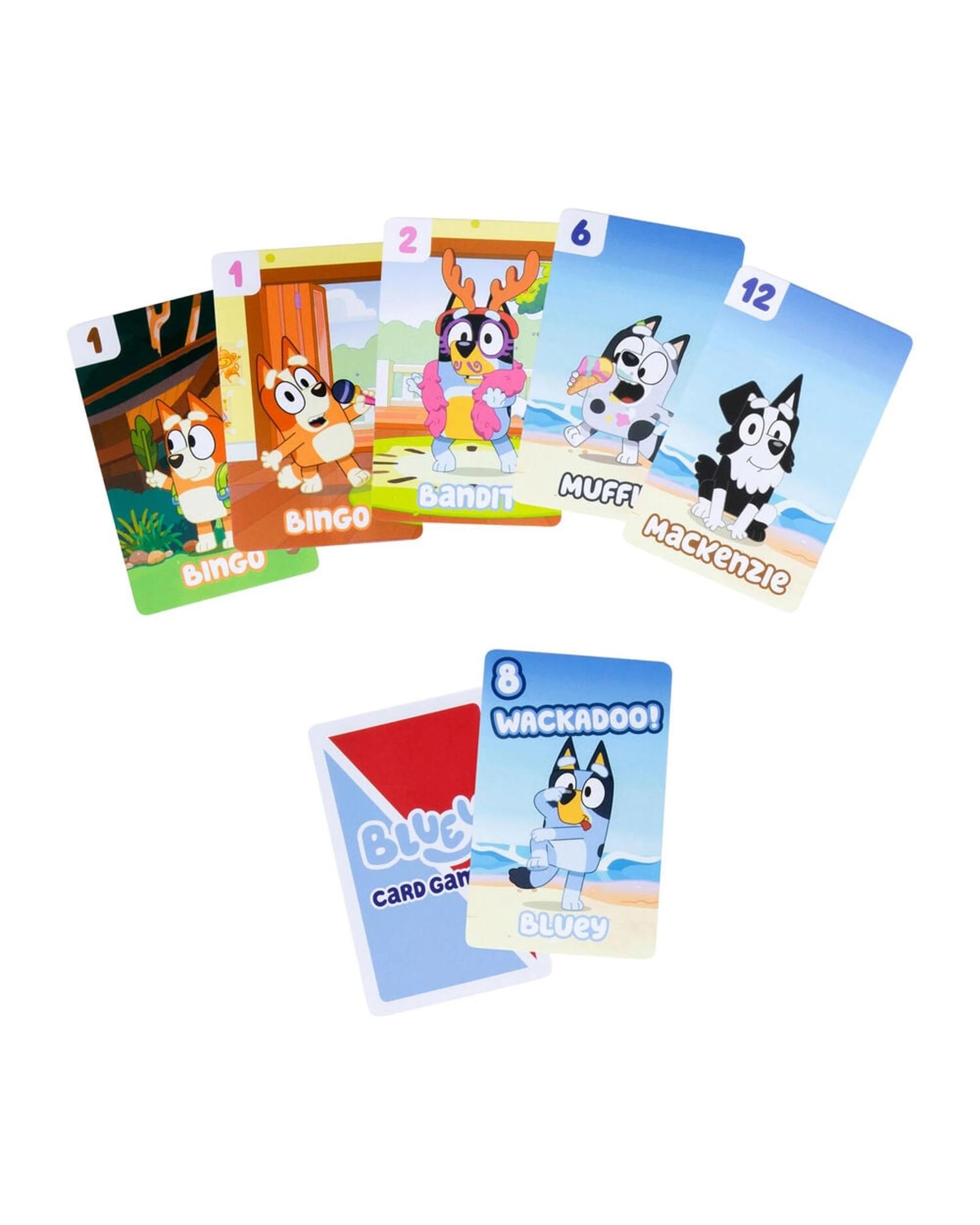4 Bluey Crazy Eights Card Game, 4 of 5