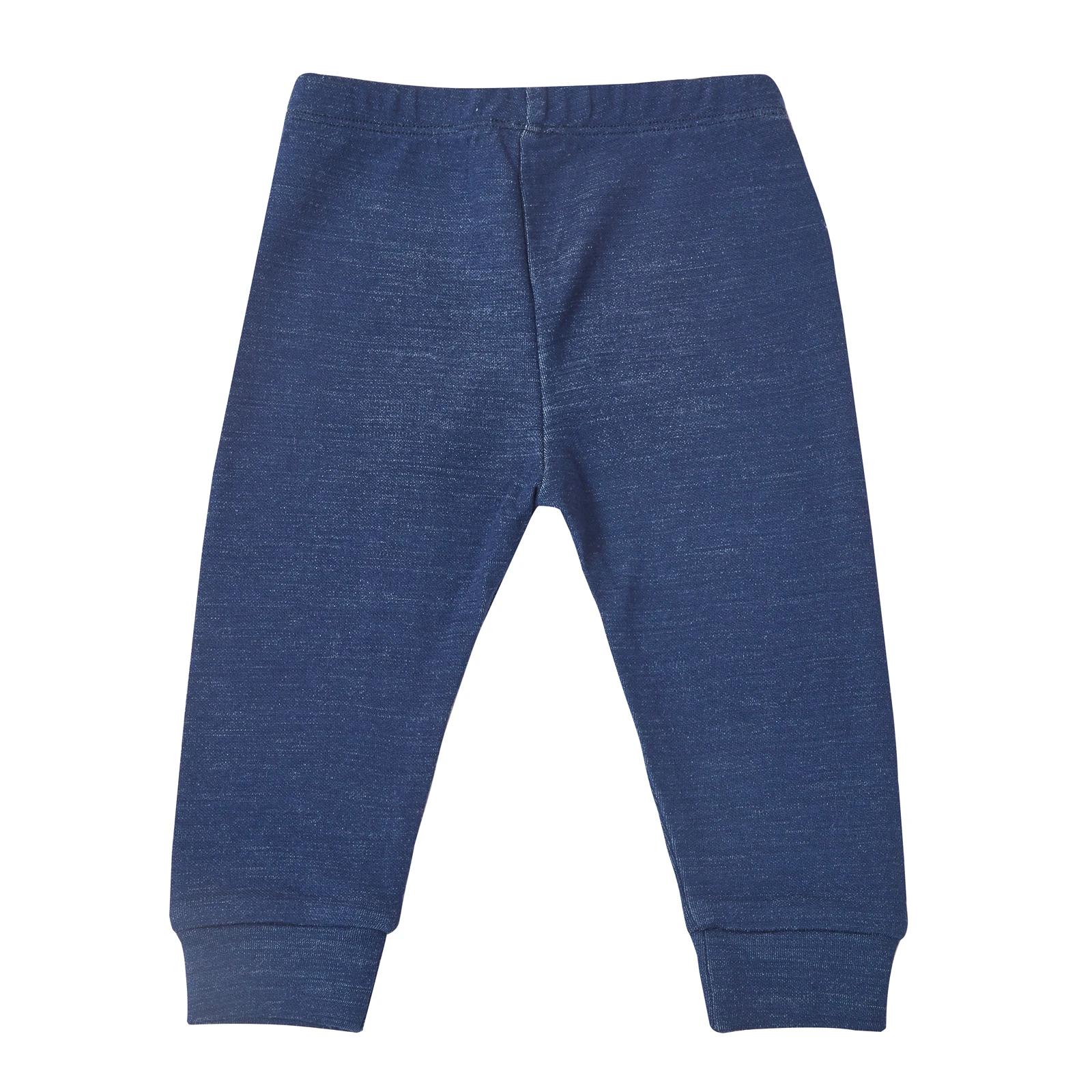 2 Merino Baby Australian Merino Wool Merino Pant- Navy Marle , 2 of 7